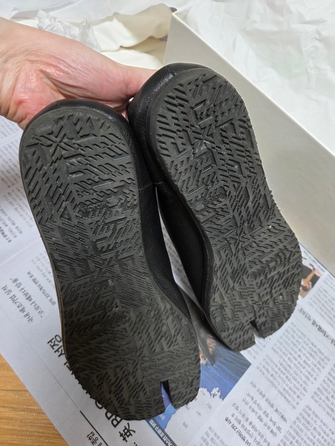 마르지엘라 타비 슬립온 블랙 상품이미지4