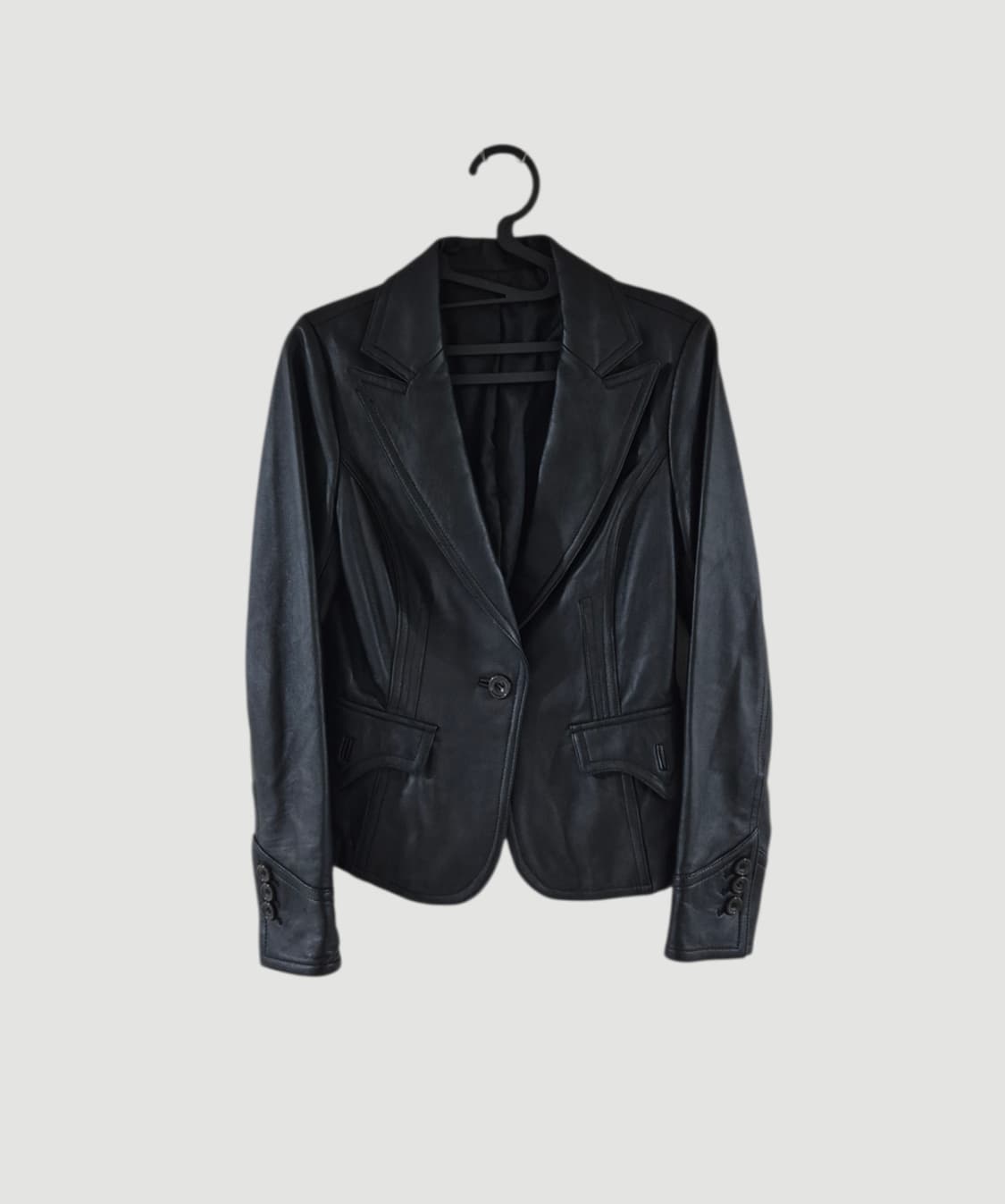 SALLY&JOHN 빈티지 가죽자켓 Women 상품이미지2