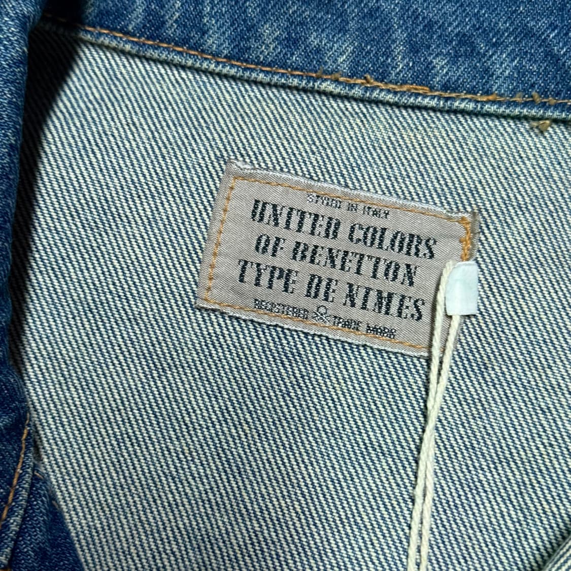 유나이티드 컬러 오브 베네통 데님 트러커 자켓 46 상품이미지5