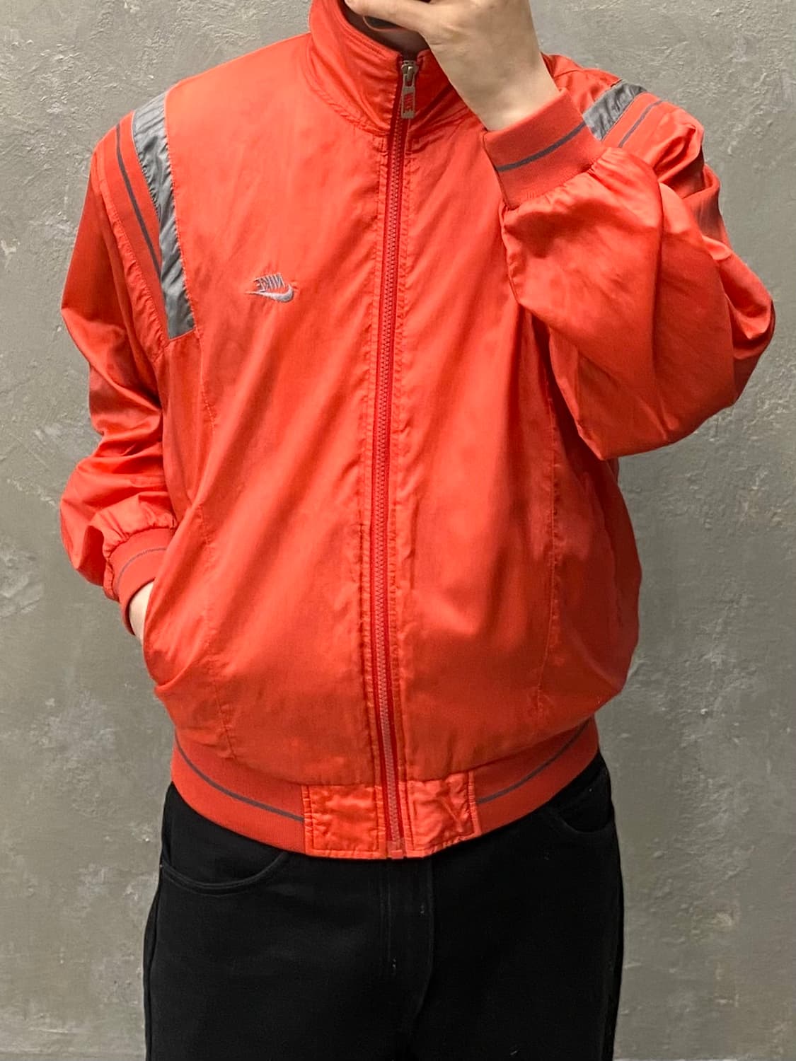 [L] 80s Nike 한국 나이키 올드스쿨 윈드브레이커 상품이미지10