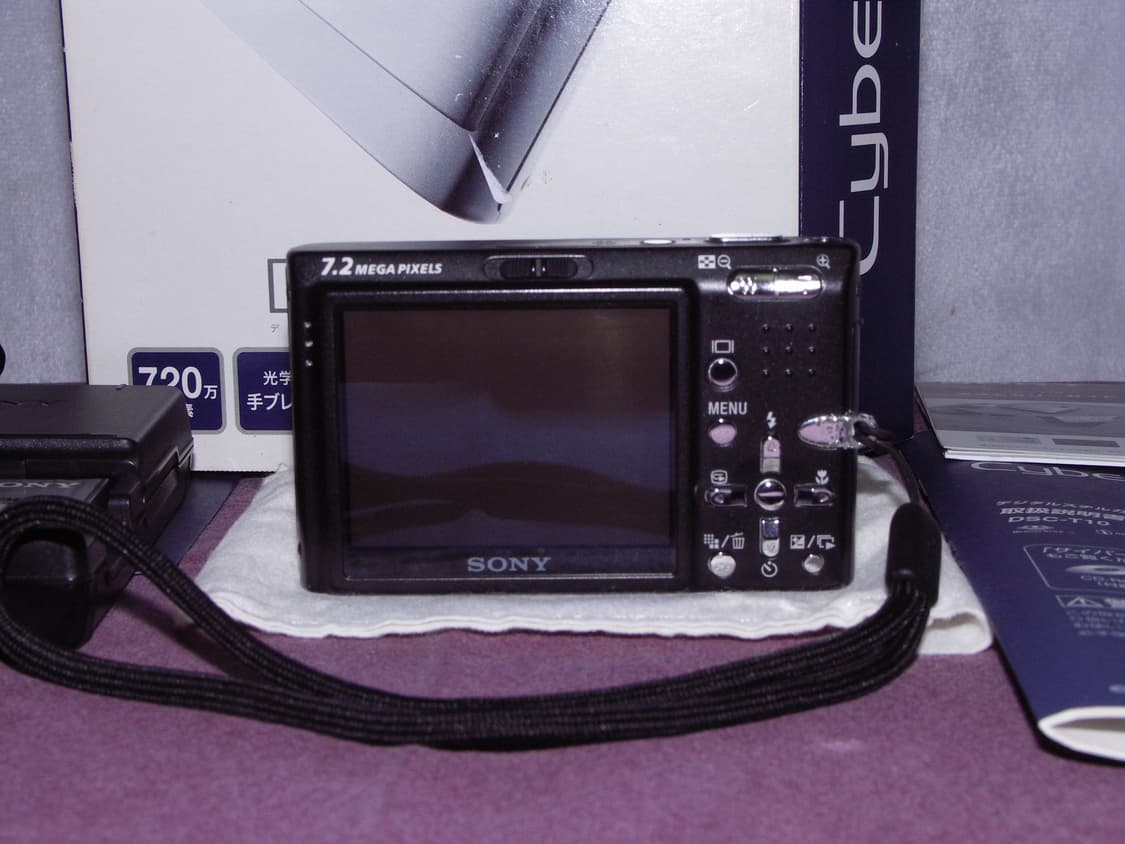Sony cybershot dsc-t10 풀박스 빈티지 디카 (작례O) 상품이미지3