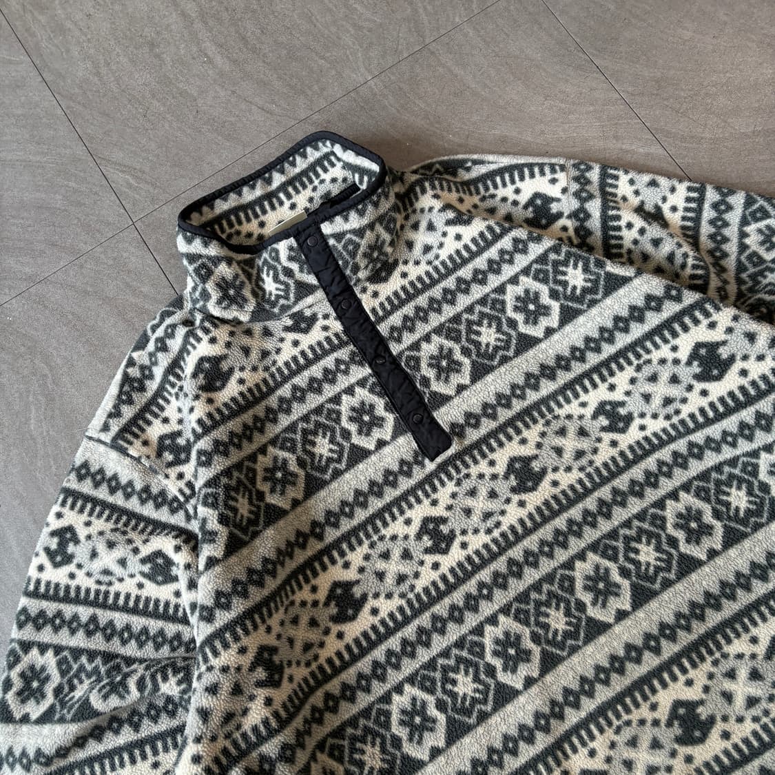 90s L.L.bean 정품 90년대 생산 엘엘빈 아즈텍 플리스 신칠라  상품이미지9