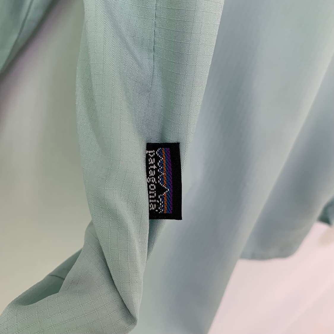 파타고니아 여성 스냅버튼 셔츠 빈티지 민트 상품이미지5