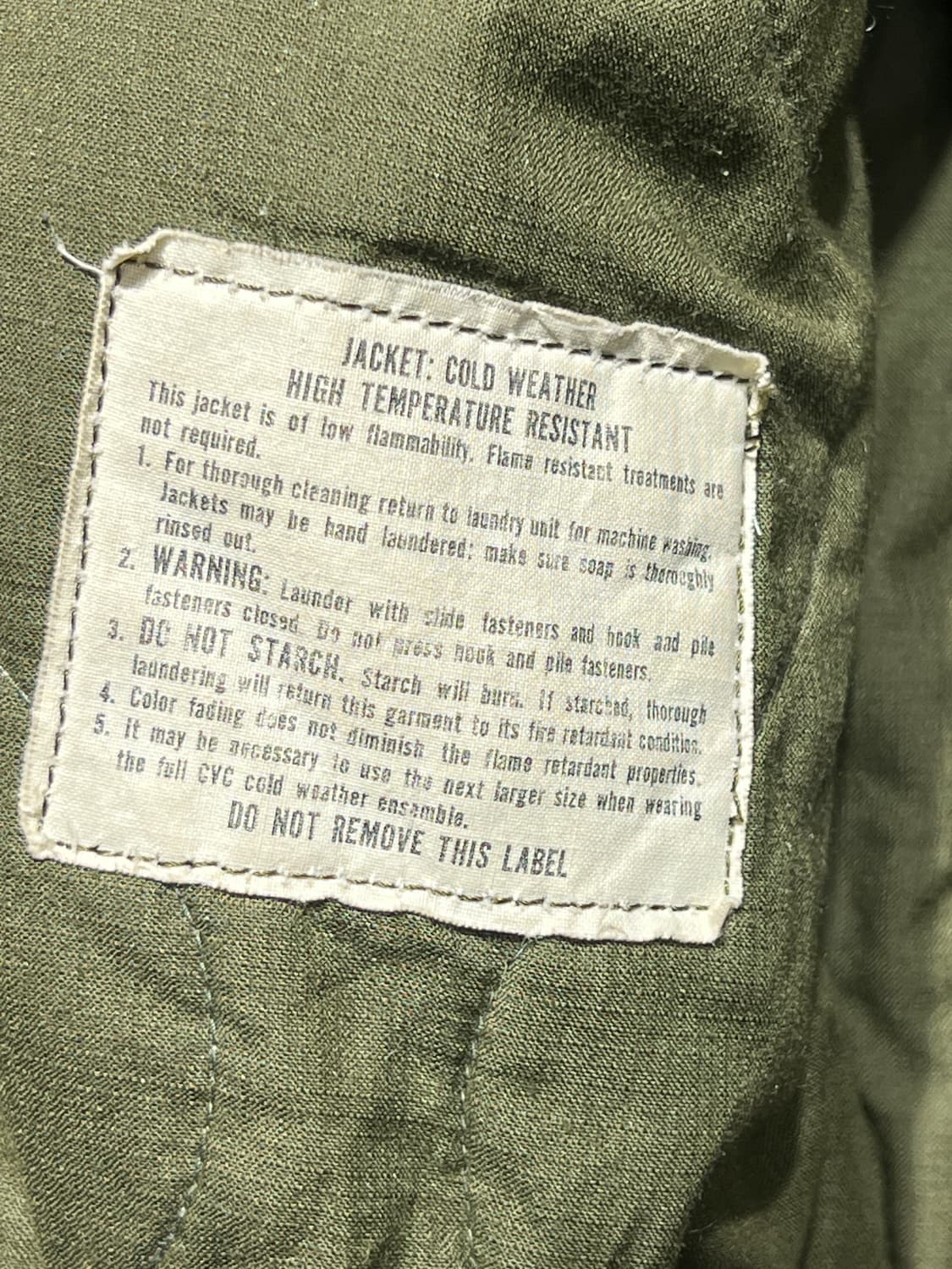 US Army  제1기갑사단(OCP) CVC 탱커 자켓 상품이미지6