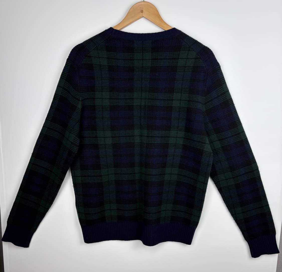 폴로 랄프로렌 블랙워치 타탄 울 혼방 크루넥 스웨터 상품이미지4