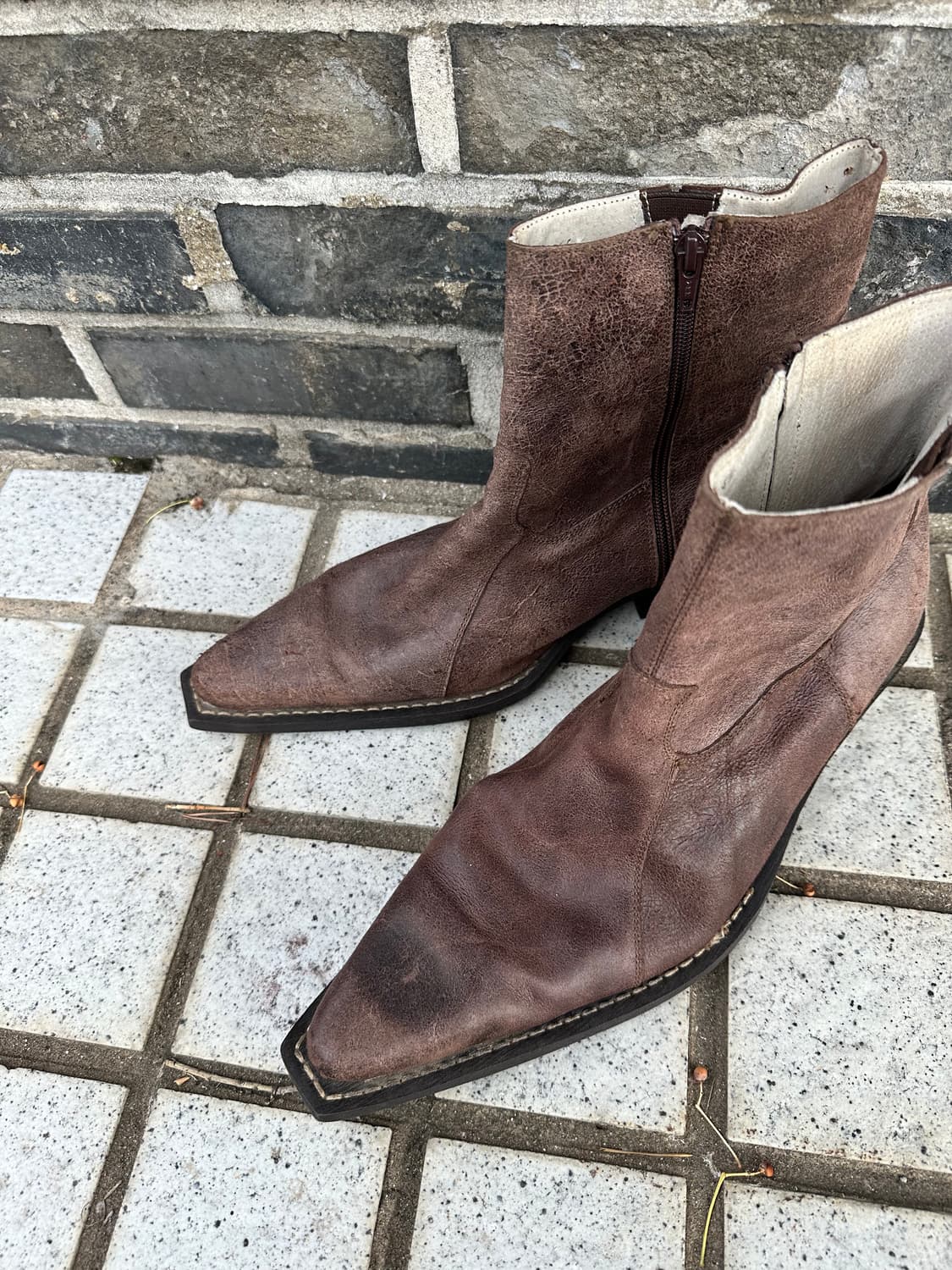 빈티지 브라운 웨스턴 부츠  상품이미지3