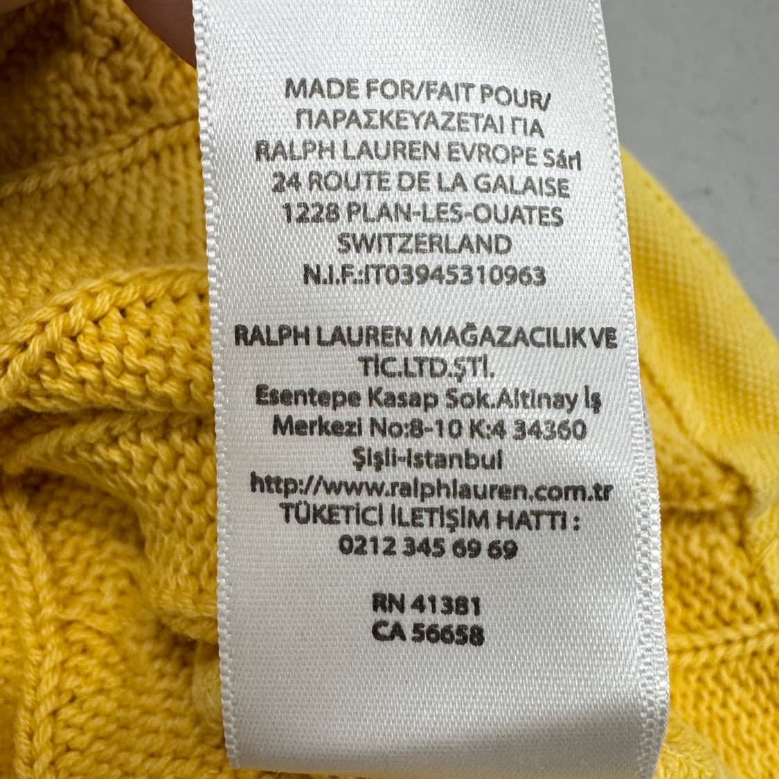 폴로 포니 PK 꽈배기 반팔 니트 상품이미지6