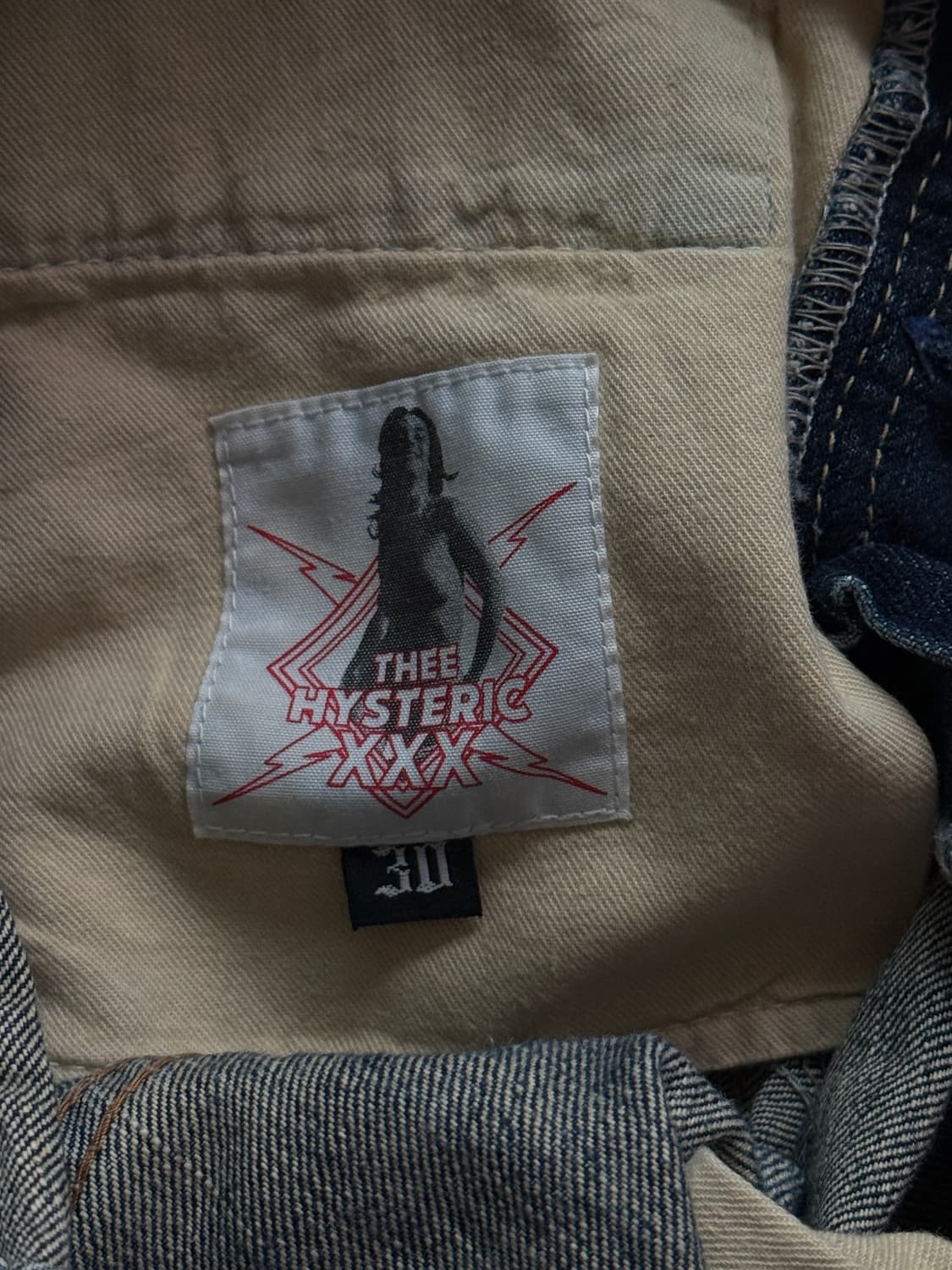 Thee Hysteric glamour XXX jeans 상품이미지5