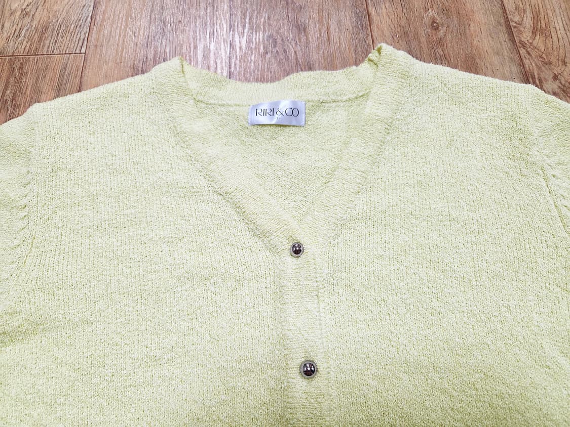 리리앤코(RIRI&CO) 로슈베베 부클 니트가디건 프리사이즈 새상품 상품이미지5