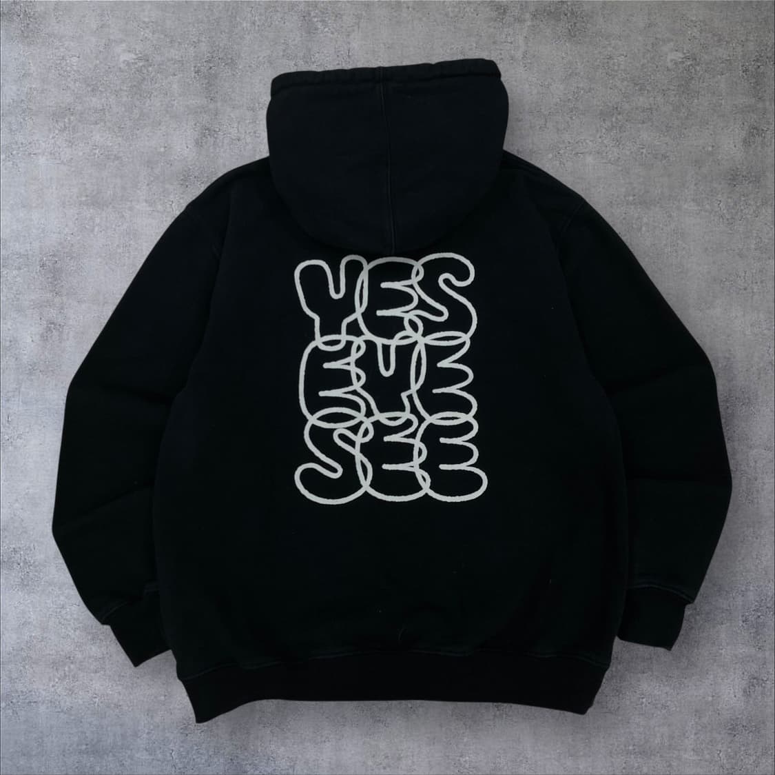 예스아이씨 스펠아웃 빅로고 후드티 상품이미지1