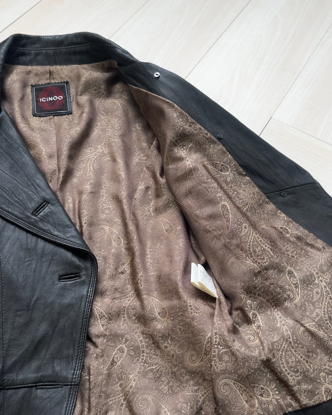 [VTG] sheepskin leather jacket 상품이미지4