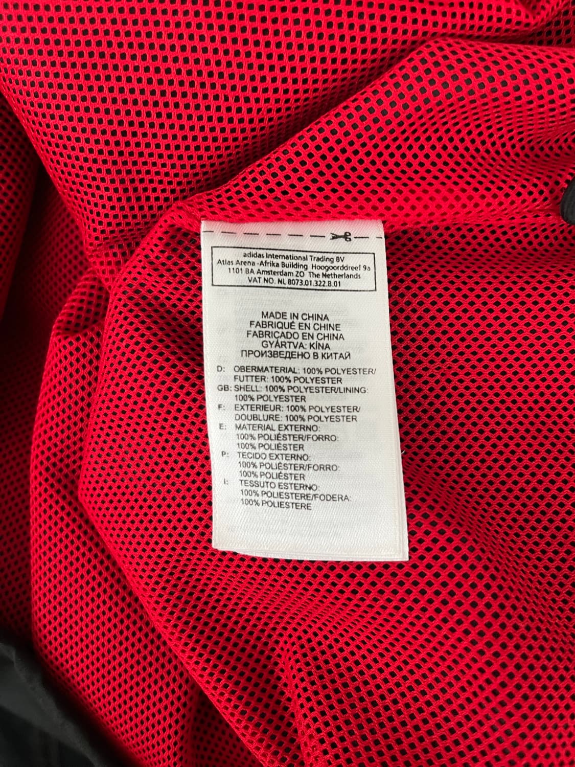 S)리버풀 아디다스 09-10 챔스 바람막이 자켓 블랙 상품이미지4