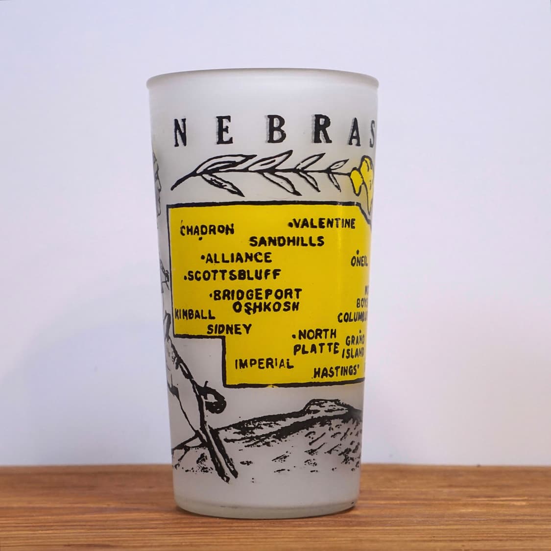 빈티지 소품 State Souvenir 유리컵 상품이미지4