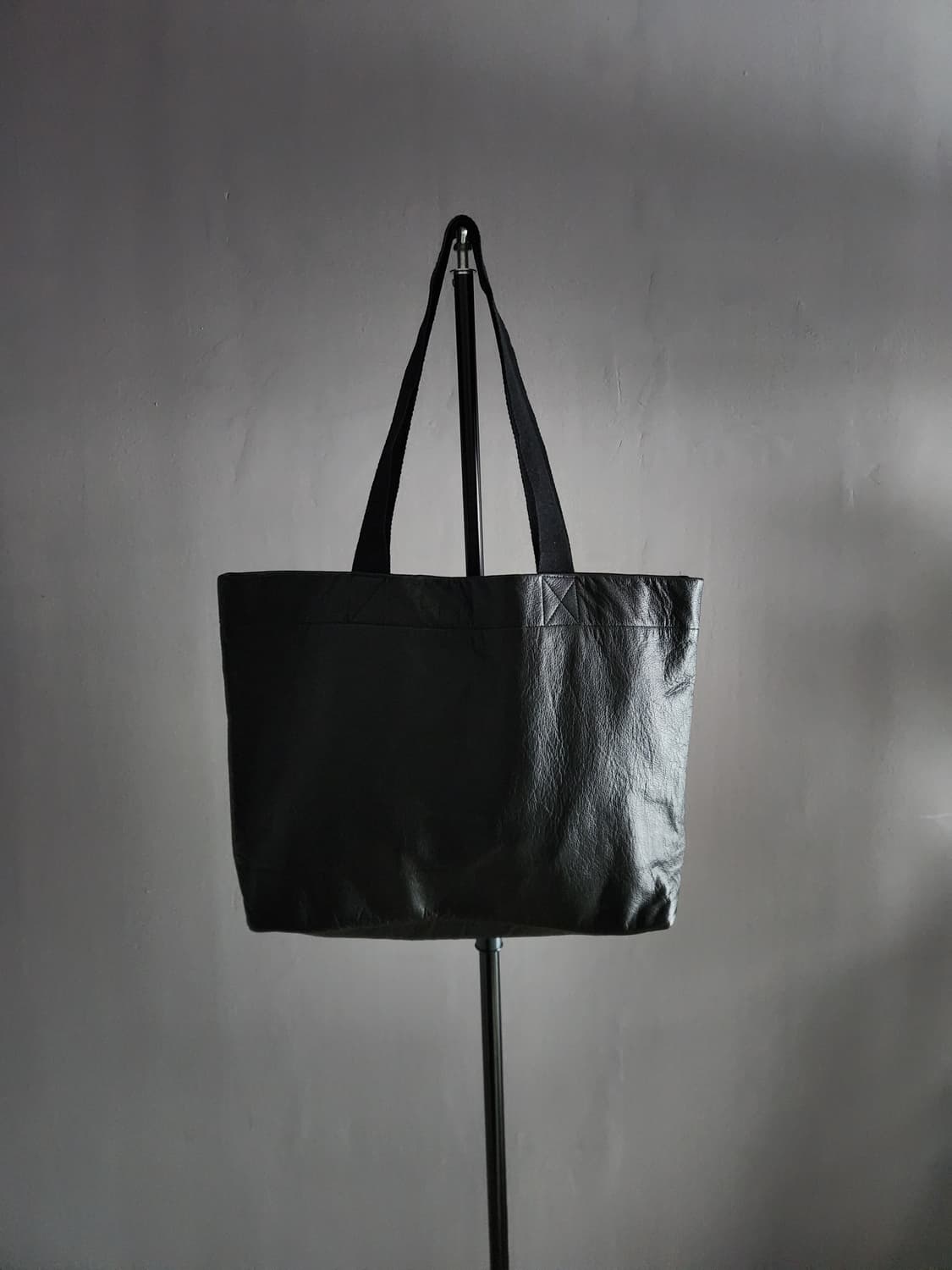 요지야마모토 레더 토트백 상품이미지2