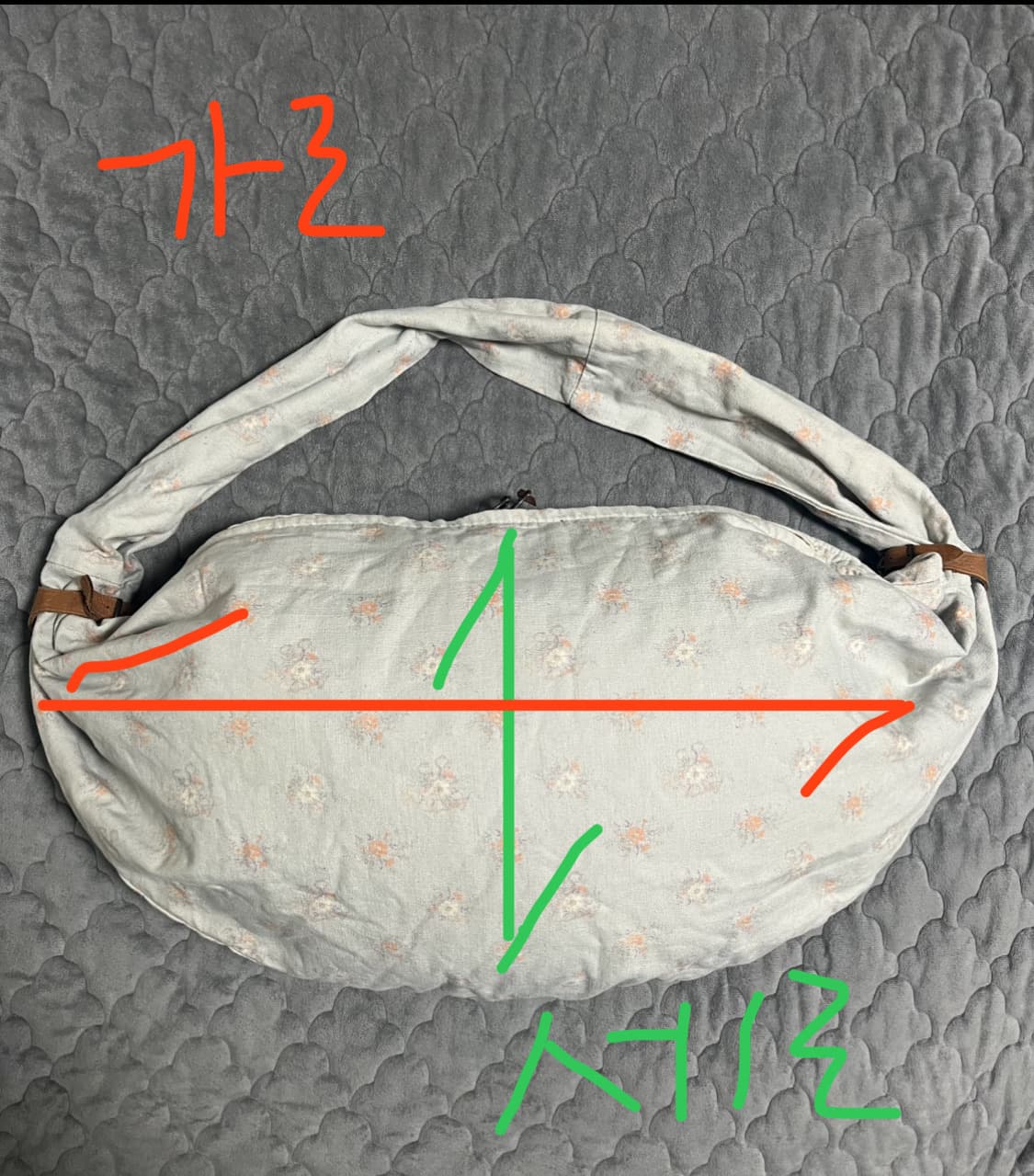 KAPITAL 캐피탈 스너프킨백 숄더백 플라워패턴 상품이미지10