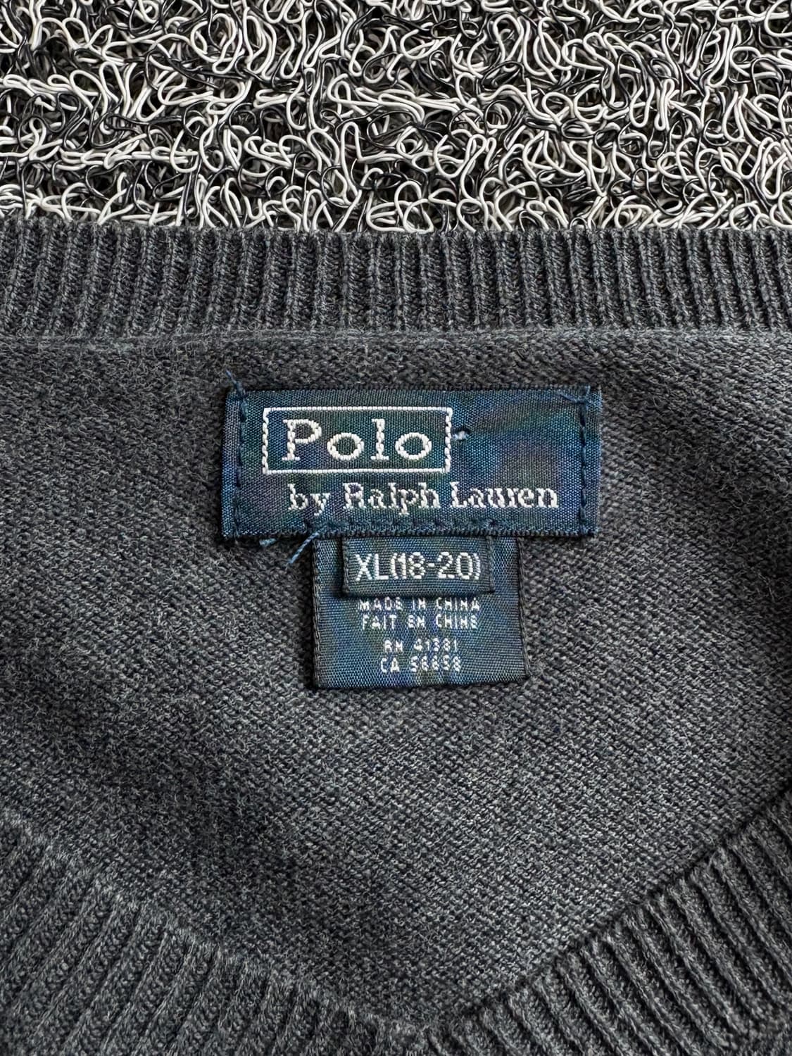 폴로 랄프로렌 올드스쿨 브이넥 니트 3713 상품이미지3