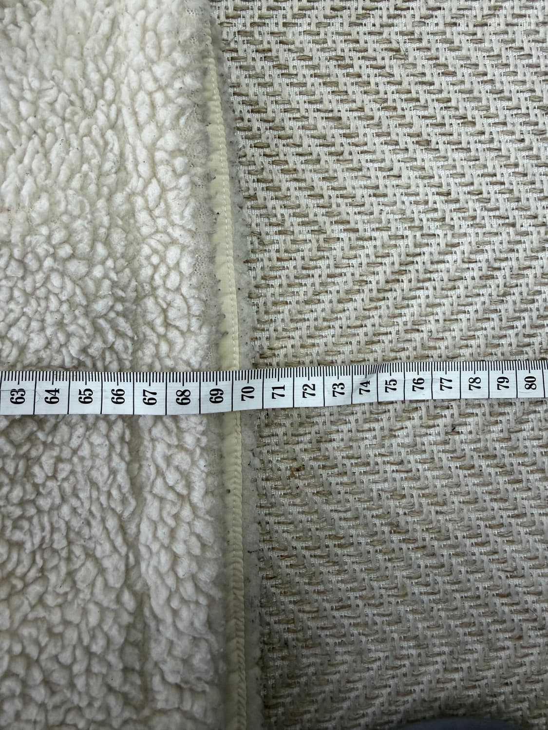 정품) 노스페이스 남성 뽀글이 플리스 아이보리 L 상품이미지9