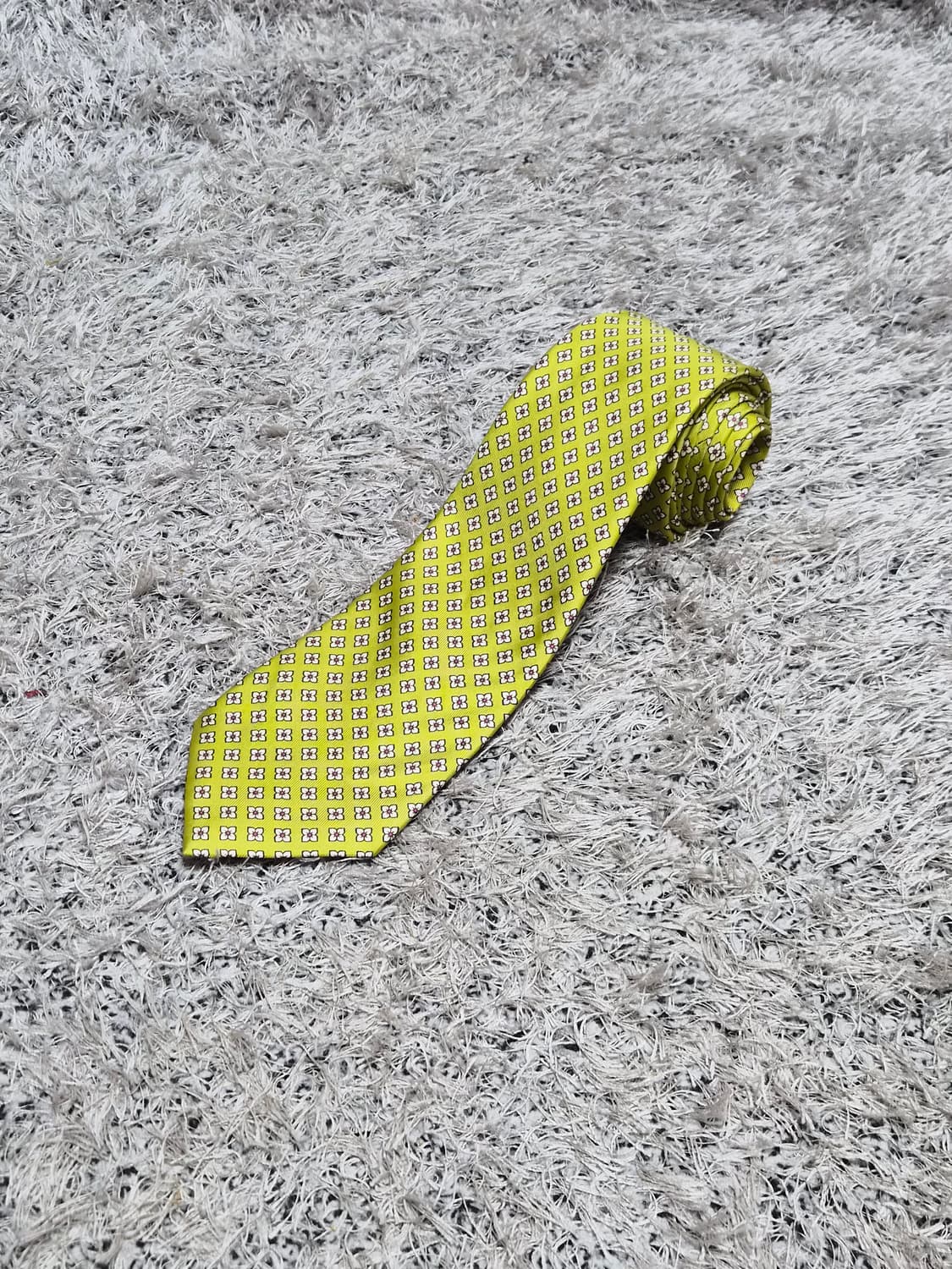 짐톰슨 플라워 도트 패턴 넥타이 Free - N68 상품이미지1