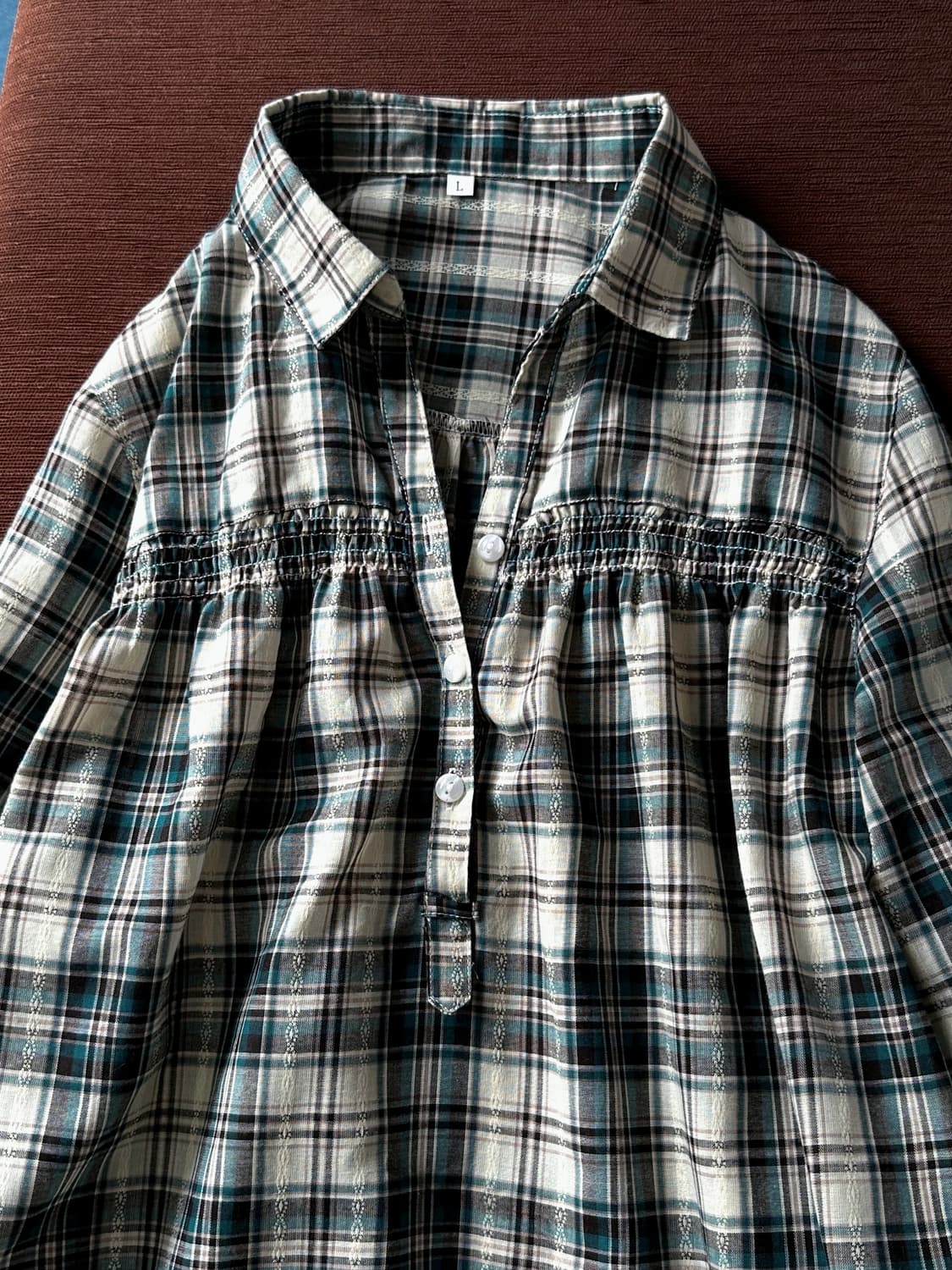 Light cotton high gauge design shirt 상품이미지2