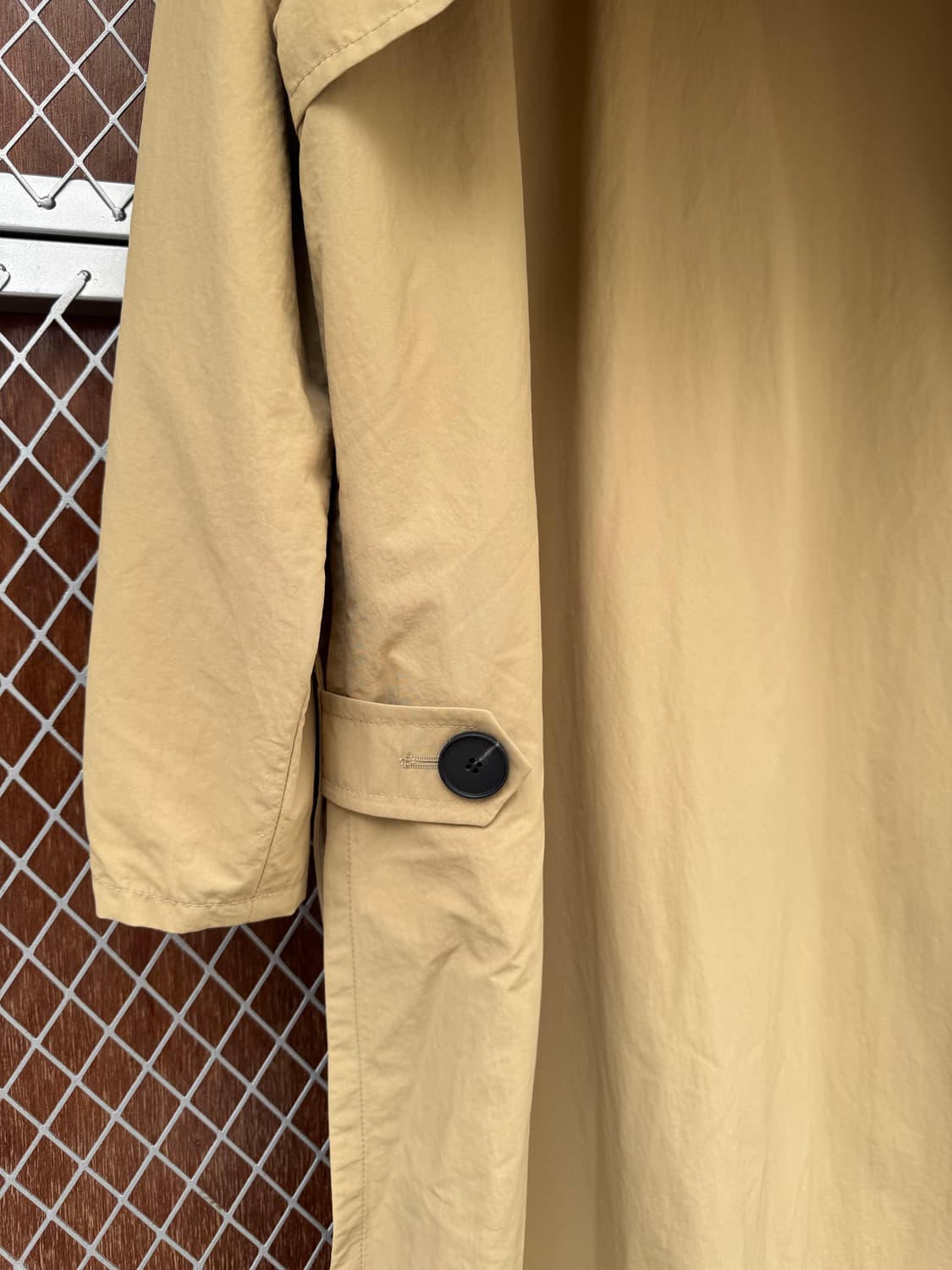 스튜디오톰보이 클래식 바스락 나일론 바람막이 롱 트랜치코트 자켓 F 상품이미지7