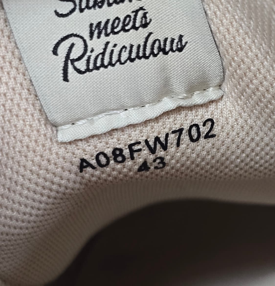 메종 미하라야스히로 파커 스니커즈 신발 43사이즈 판매 상품이미지8