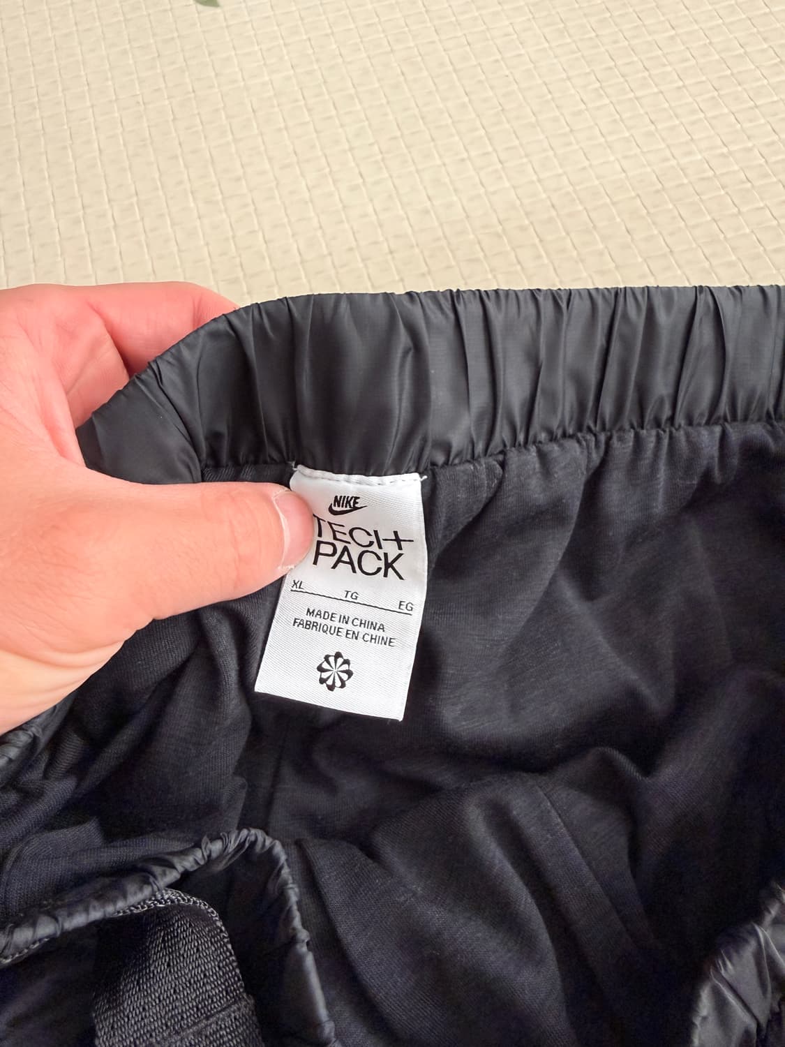 나이키 NSW 리펠 테크 팩 라인드 우븐 팬츠 블랙 - 아시아. XL 상품이미지2