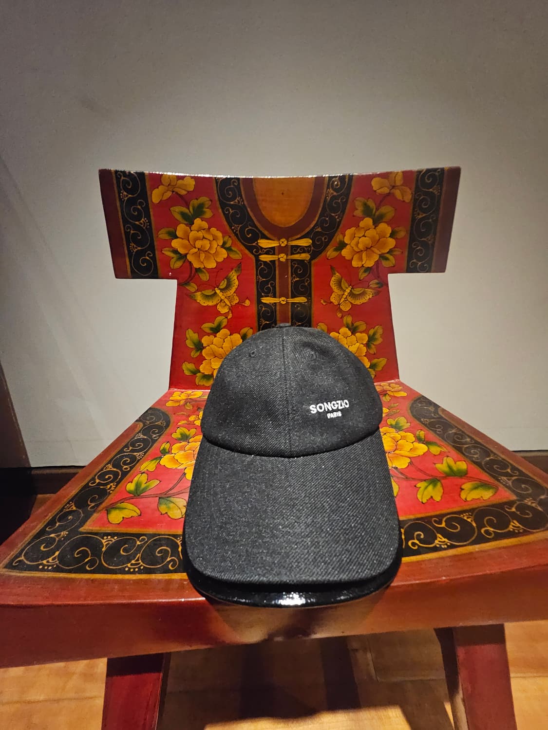 송지오 더블창 모자 새것 상품이미지2