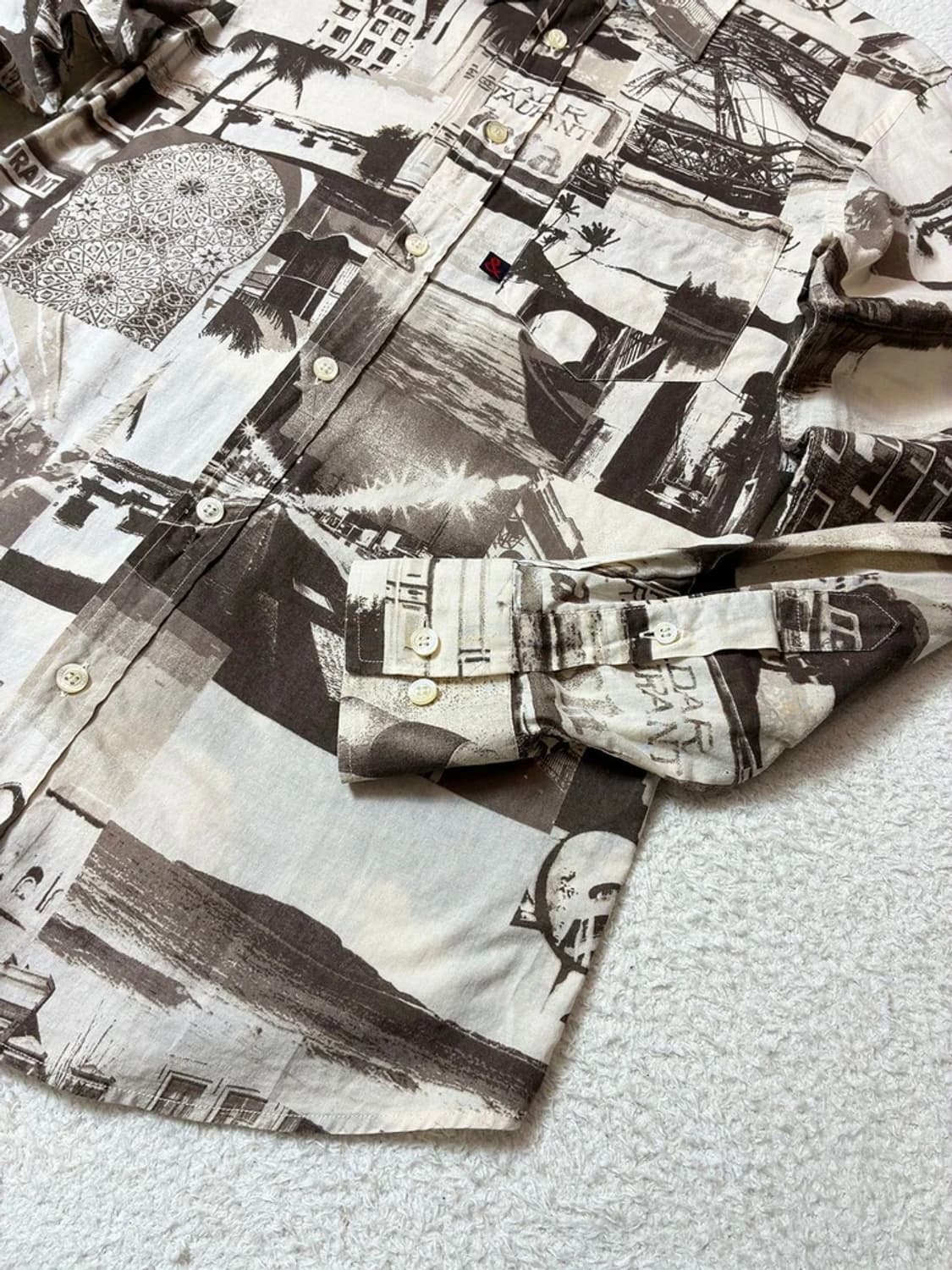 돌체앤가바나 00's 시티 스케이프 프린트 셔츠 PN6786 상품이미지4