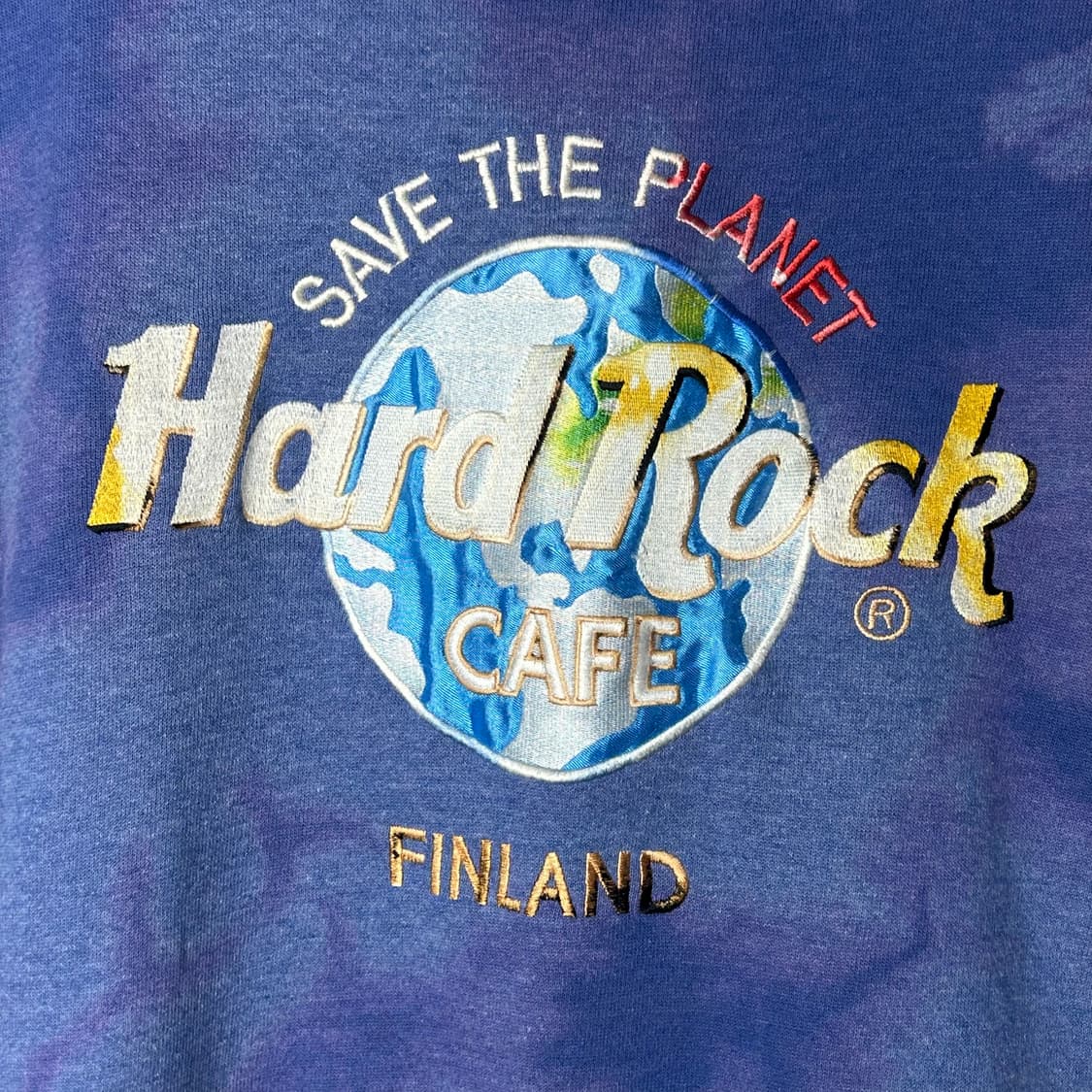 [Hard Rock Cafe] 빈티지 하드락 타이다이 로고 맨투맨 상품이미지6