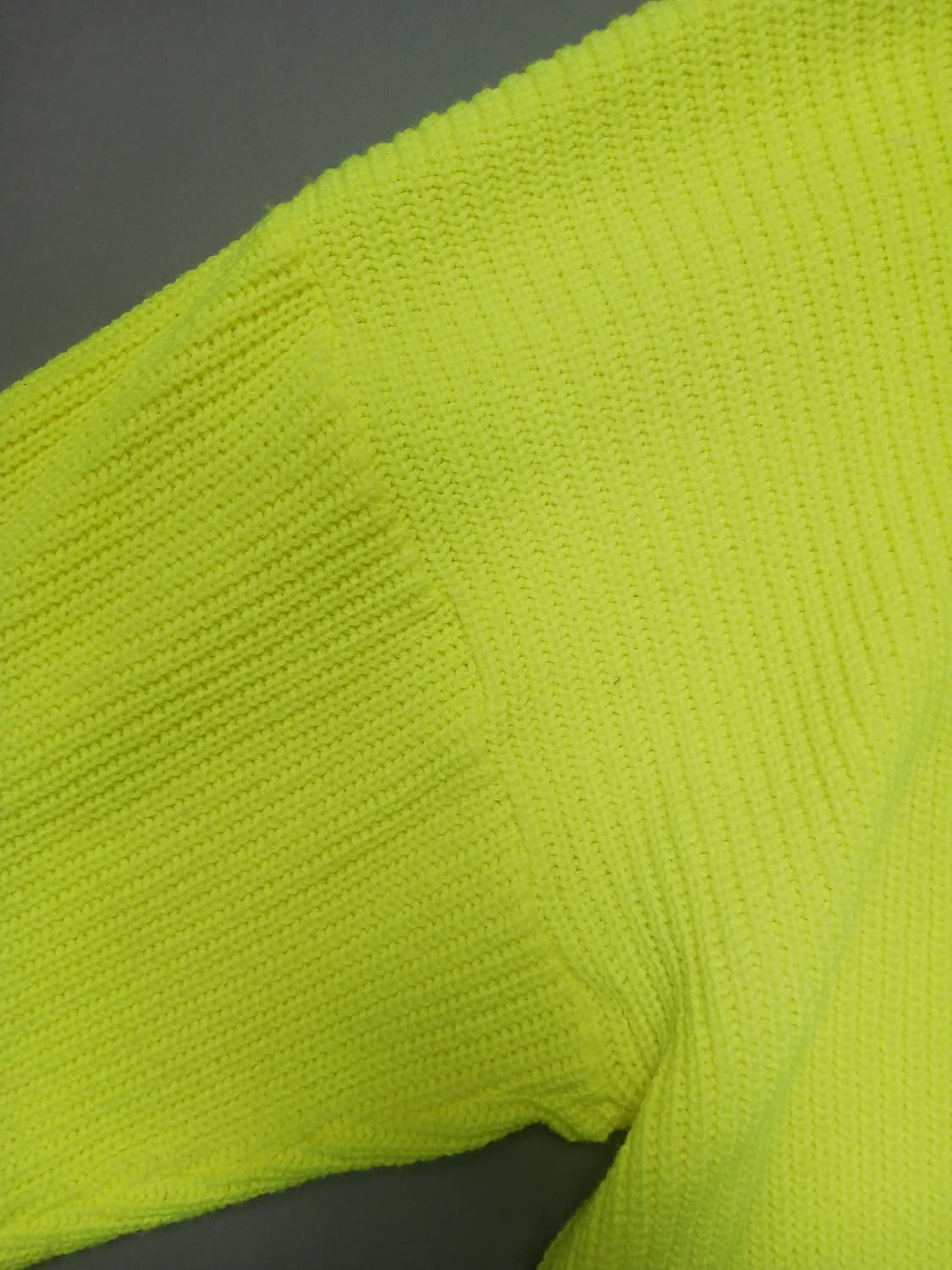 [프리] B747 오버핏 형광 니트 스웨터 상품이미지9