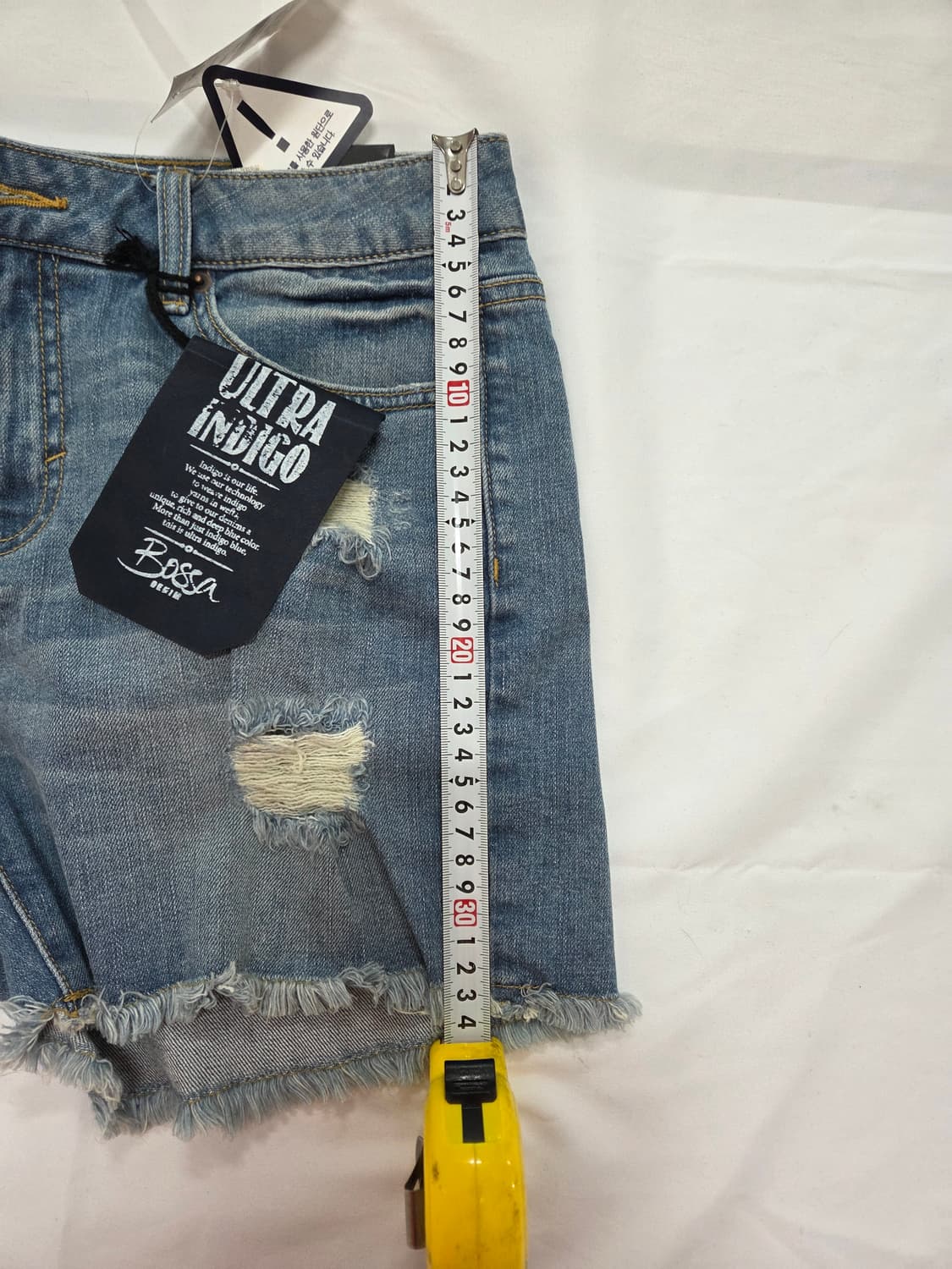 탑텐 하이라이즈 데님 숏팬츠 10 새상품 상품이미지6