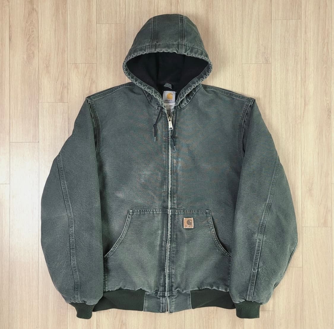 칼하트 J25 덕 액티브 자켓 모스그린 상품이미지1