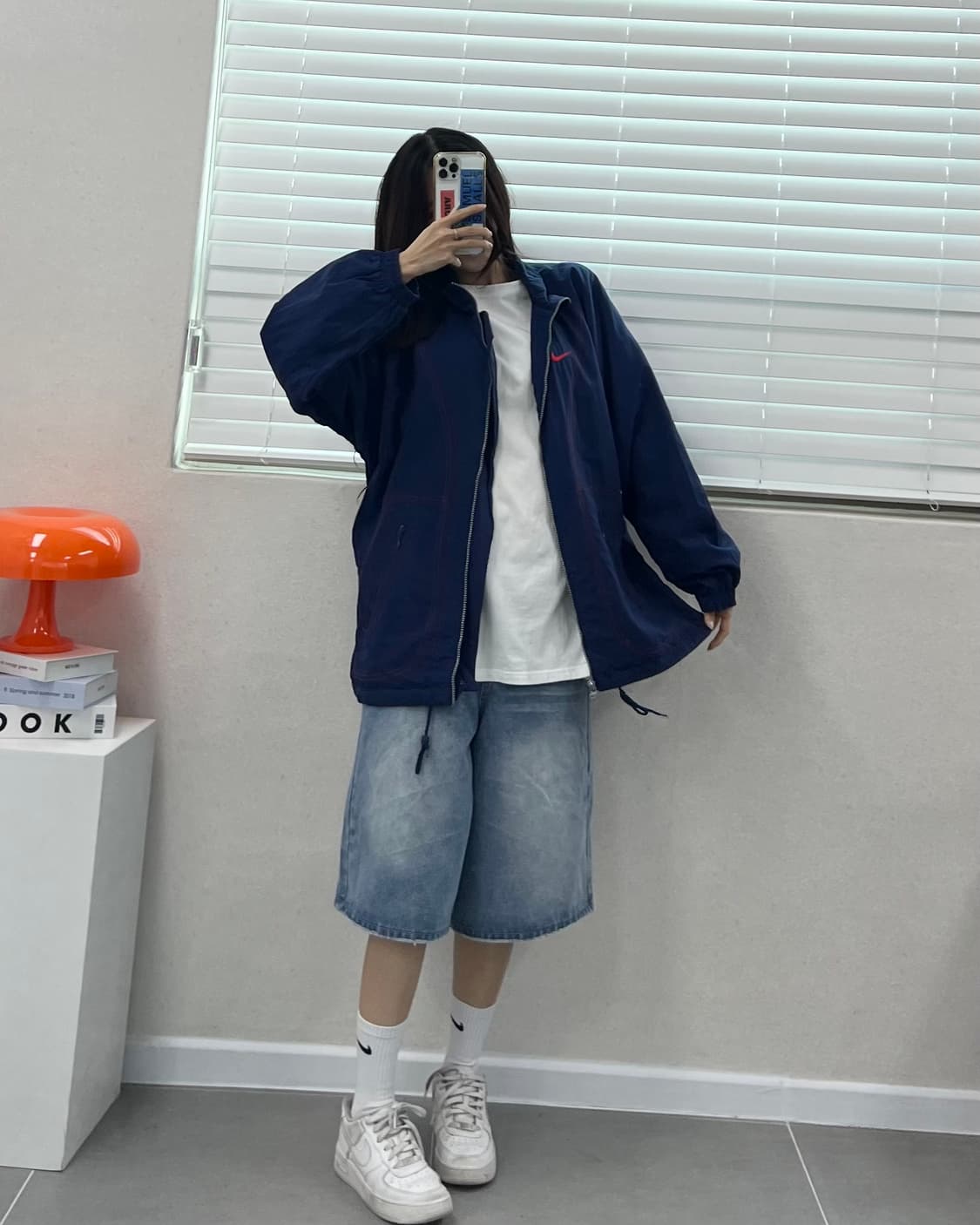 (WOMEN L)90'S 나이키 바람막이-M1859 상품이미지7