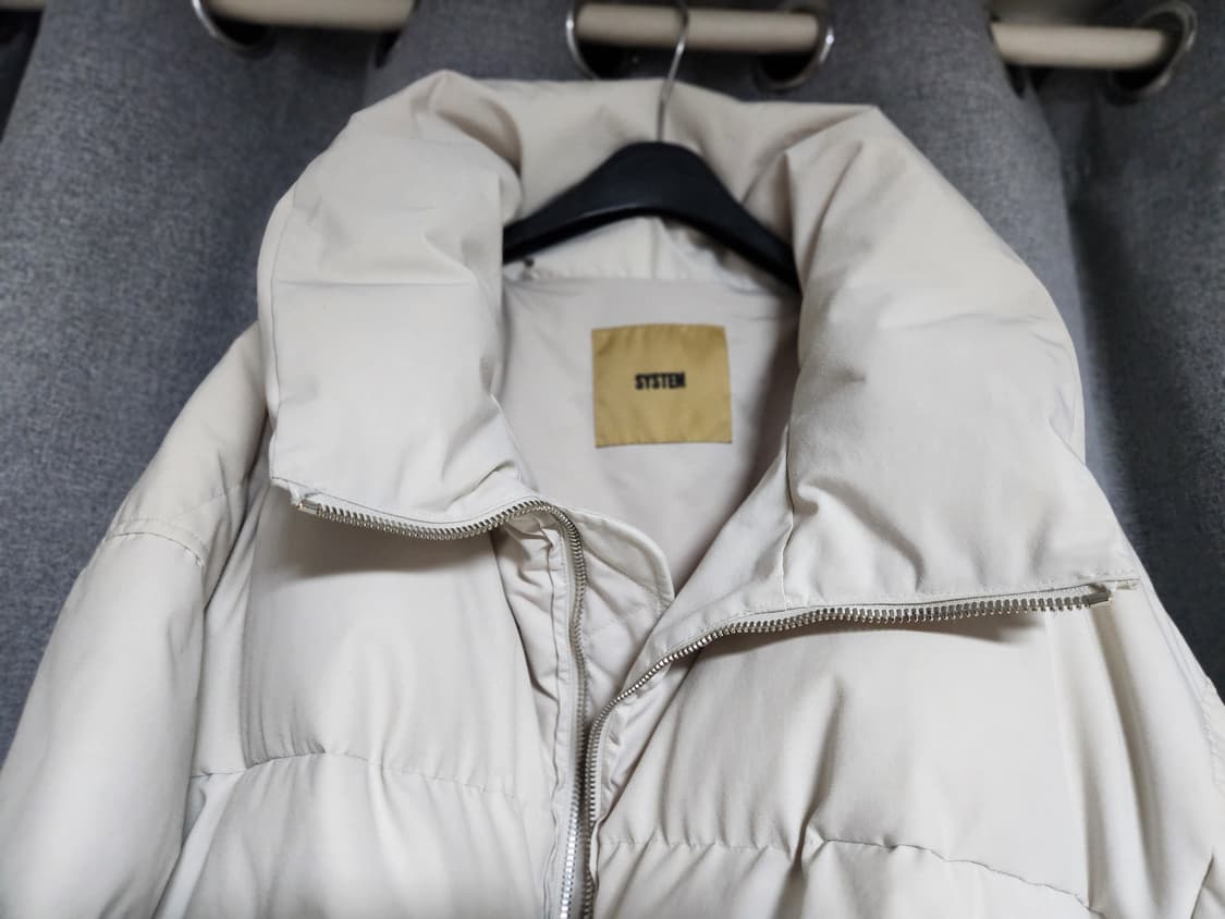 시스템옴므 파리컬렉션 크롭 패딩 팝니다 우영미 타임옴므 솔리드옴므 상품이미지3