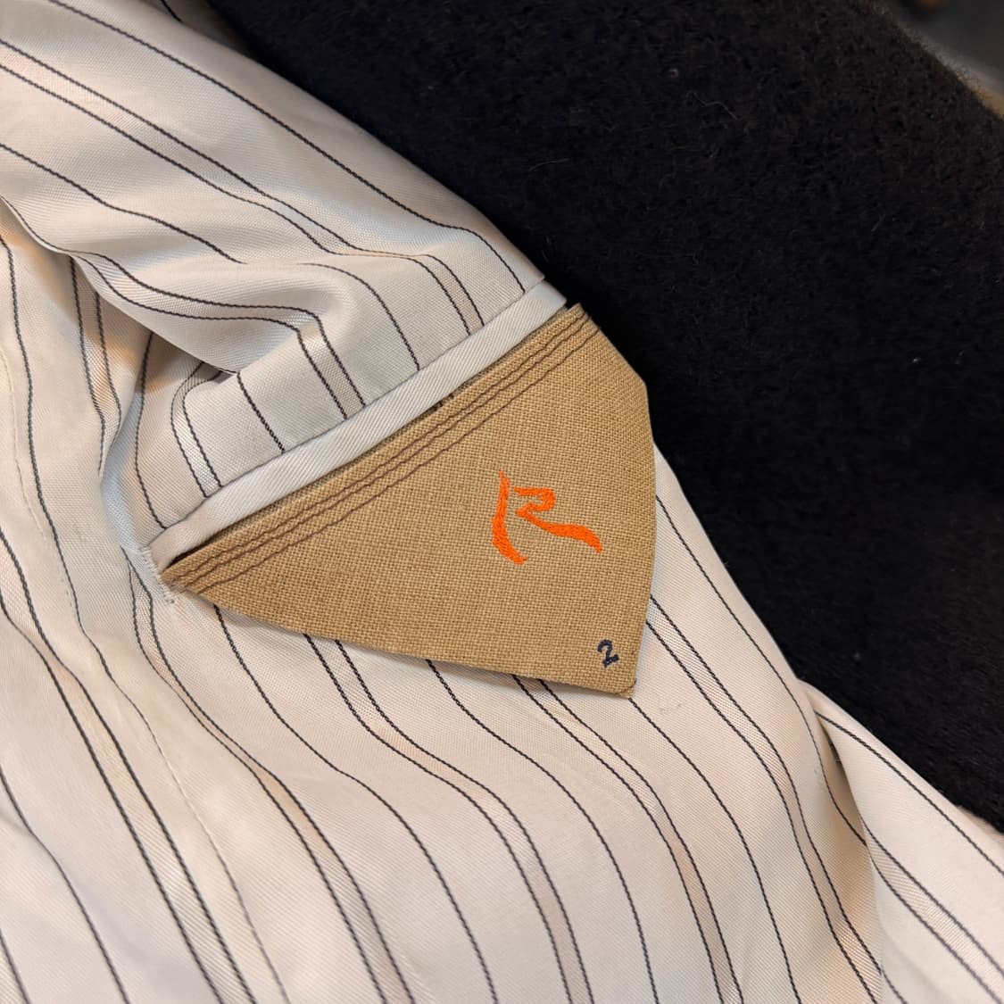 45RPM 차이나카라 에스닉 라이트 울 코트  상품이미지7