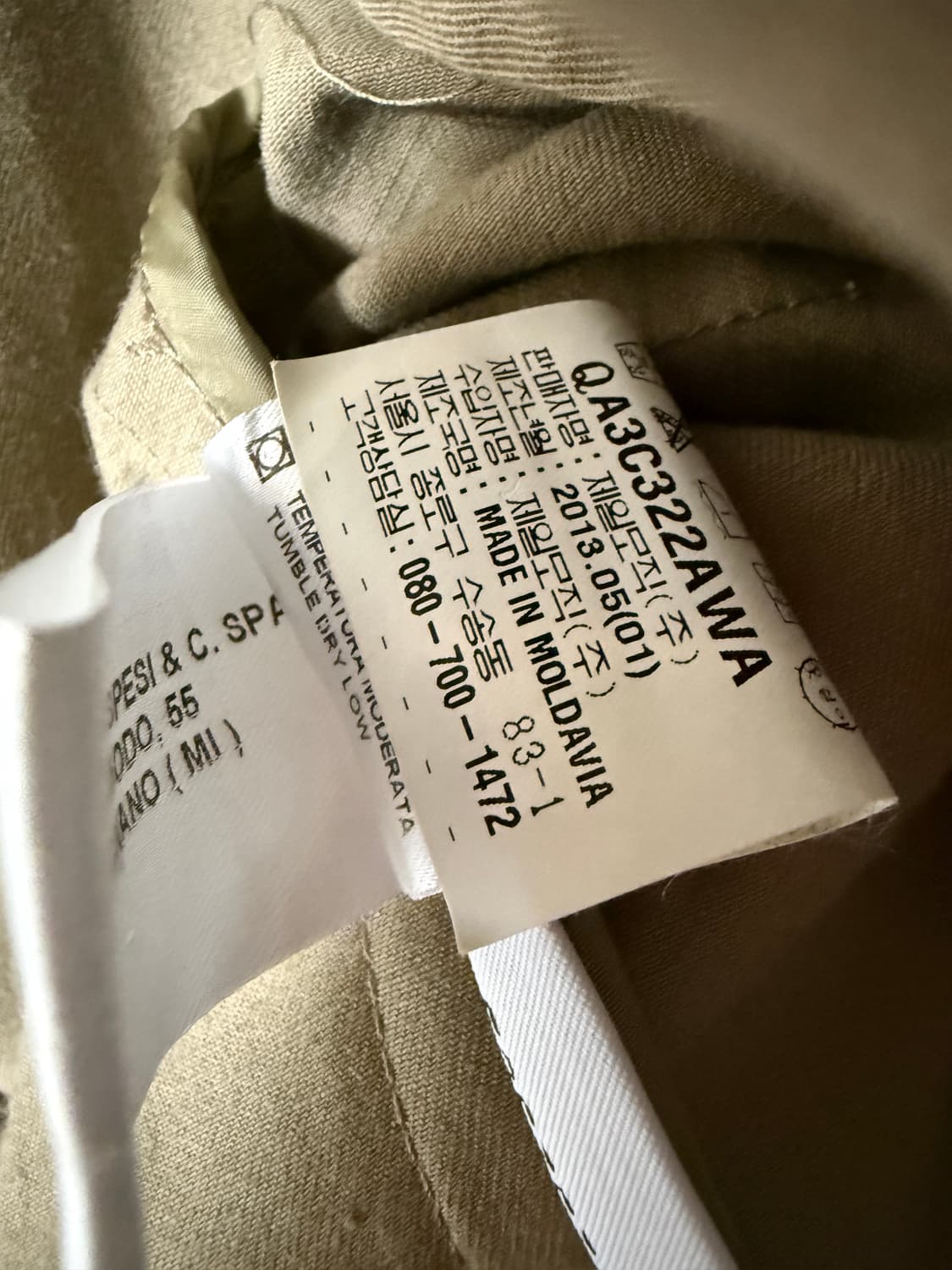 아스페시 트렌치코트 상품이미지8