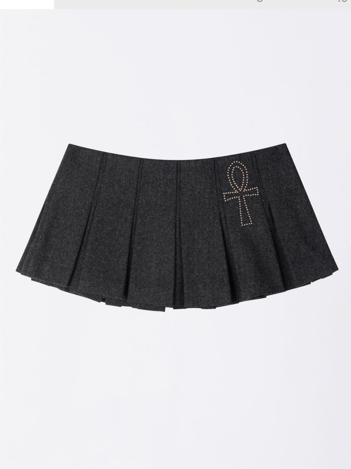 [급처] 스컬프터 제니 치마 울 마이크로 랩 스커트 상품이미지5