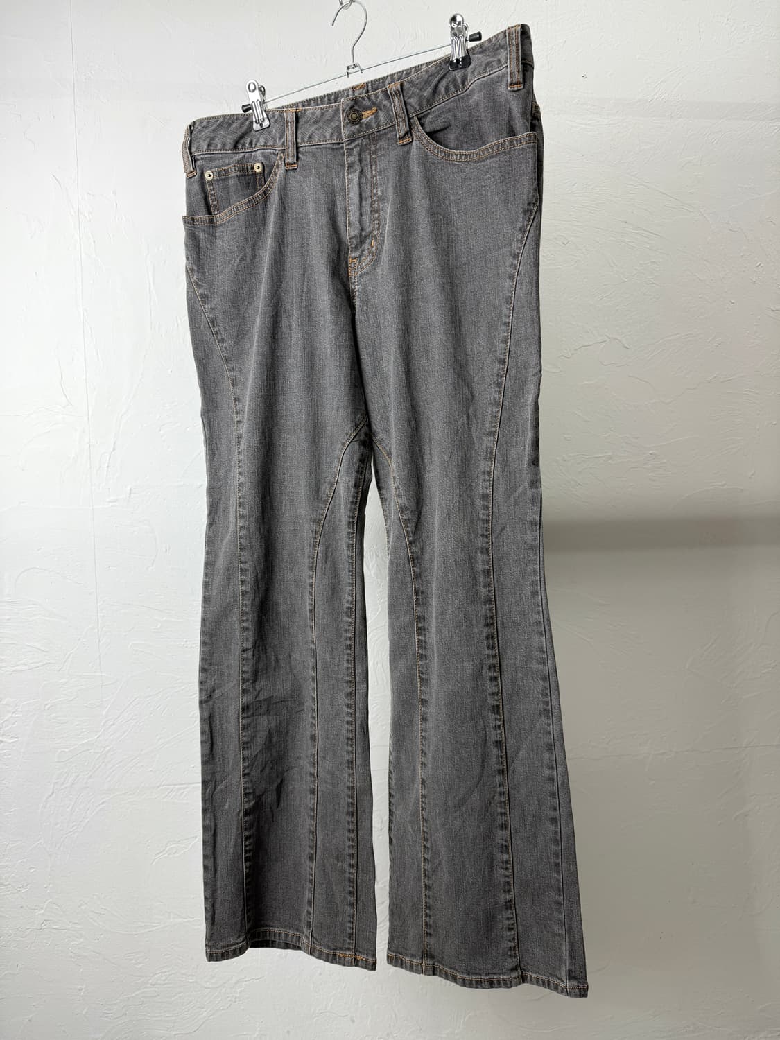 Smile Land 절개 데님 팬츠 상품이미지2