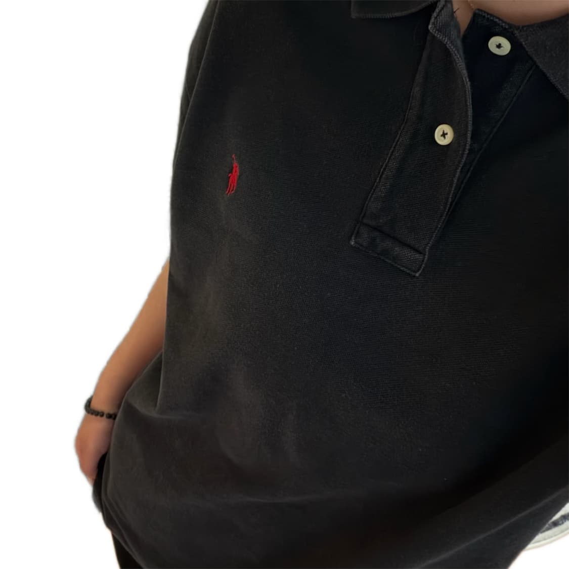 🖤폴로 랄프로렌 레드 포니 블랙 카라티 PK🖤 상품이미지3