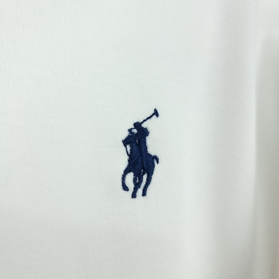 [폴로 랄프로렌] 포니 로고 자수 긴팔 카라티 화이트 M19495 상품이미지6