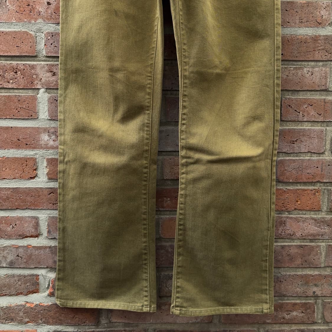 90s 리 Lee 코튼 트윌 부츠컷 팬츠 – 일본 생산 상품이미지6