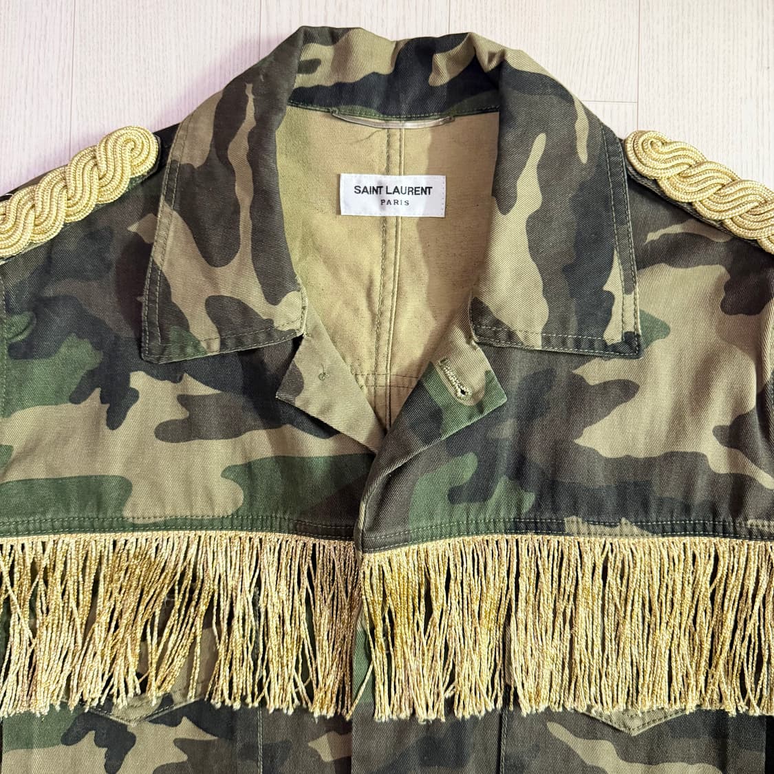 생 로랑 2015 S/S 사이키 락 밀리터리 자켓 상품이미지2