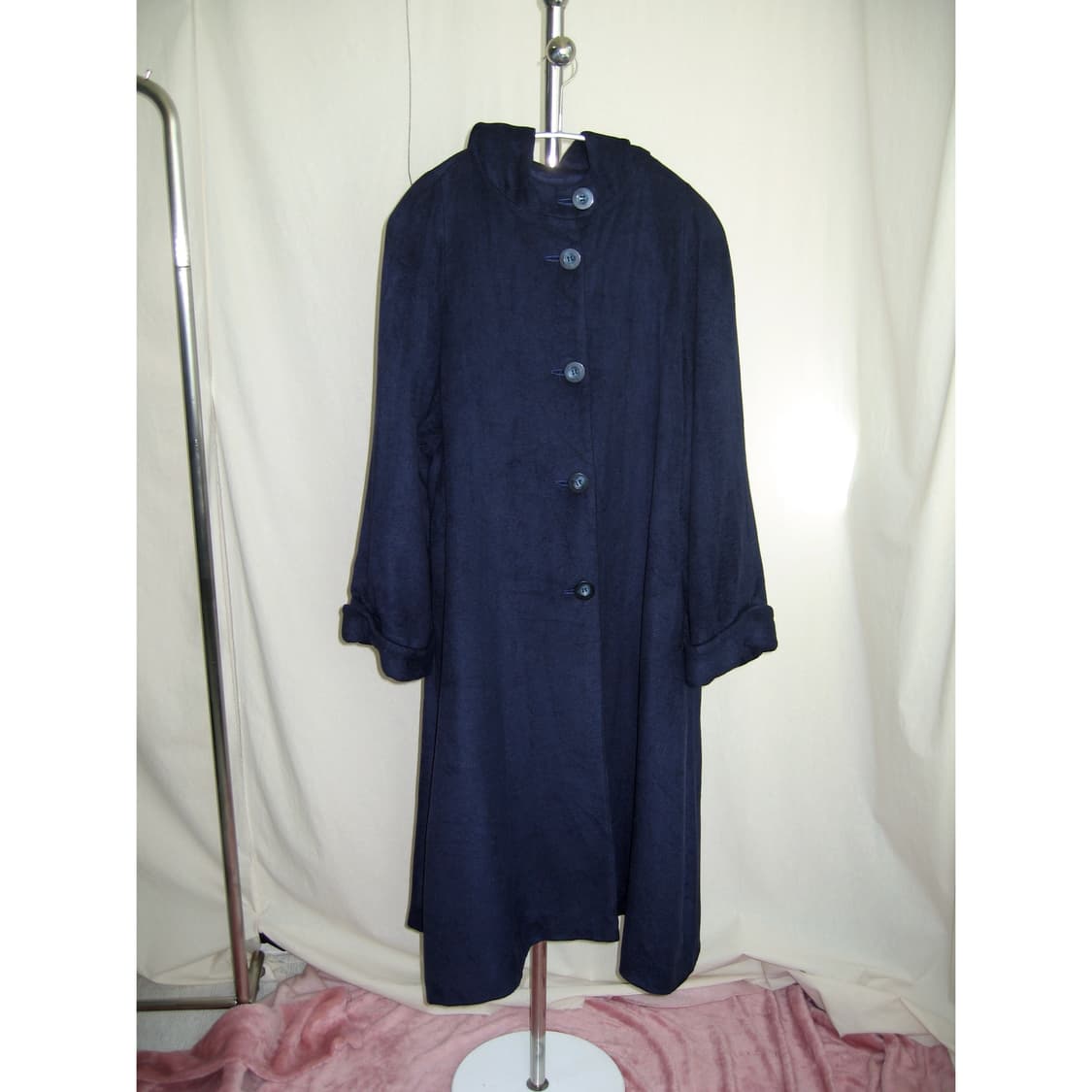 Deauville 실크 블렌드 후드 코트 상품이미지1