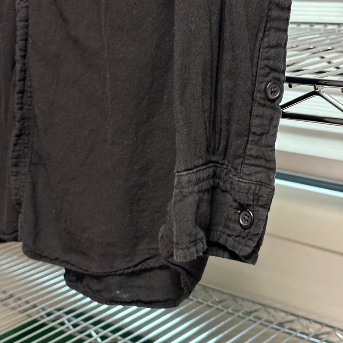 M) 케이시케이시 CASEY CASEY 블랙 셔츠 상품이미지4