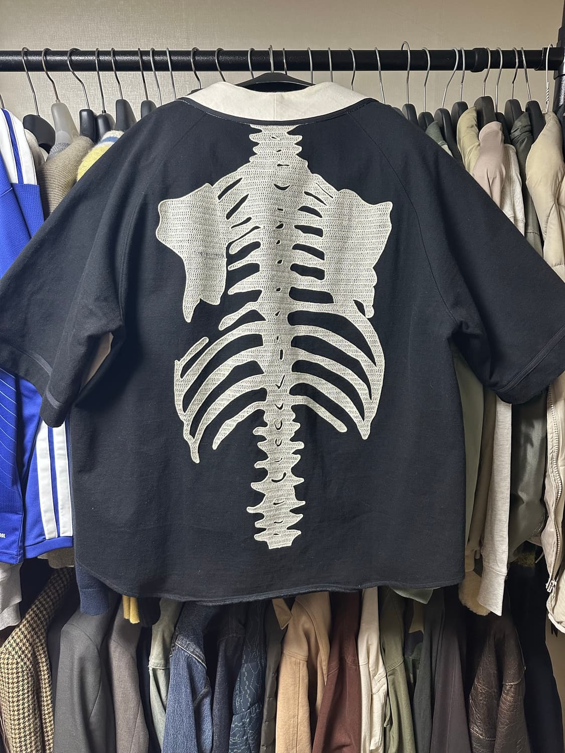 캐피탈 베이스볼 본 셔츠 키나리 블랙 상품이미지3