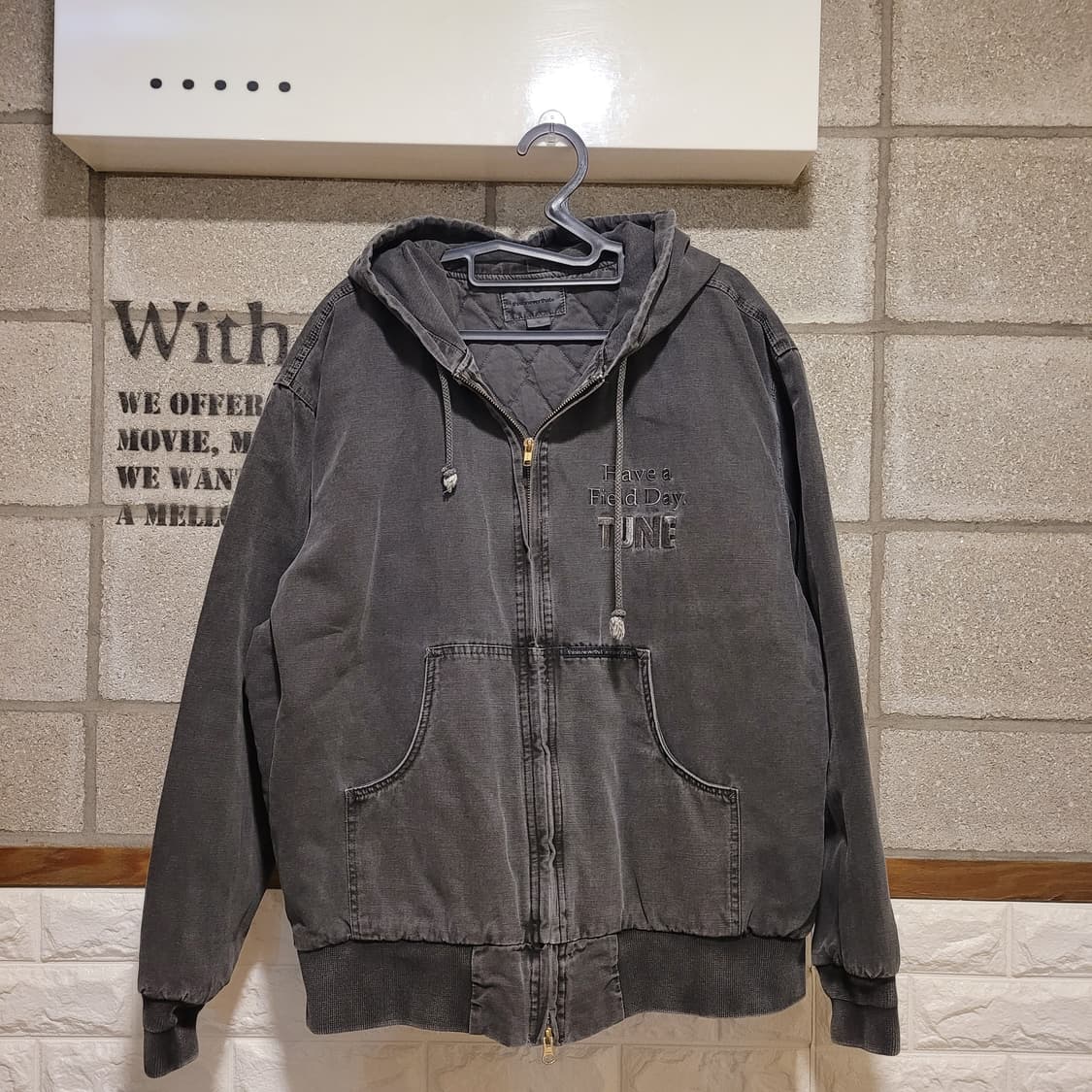 디스이즈네버댓 워시드 후드자켓 M 상품이미지1