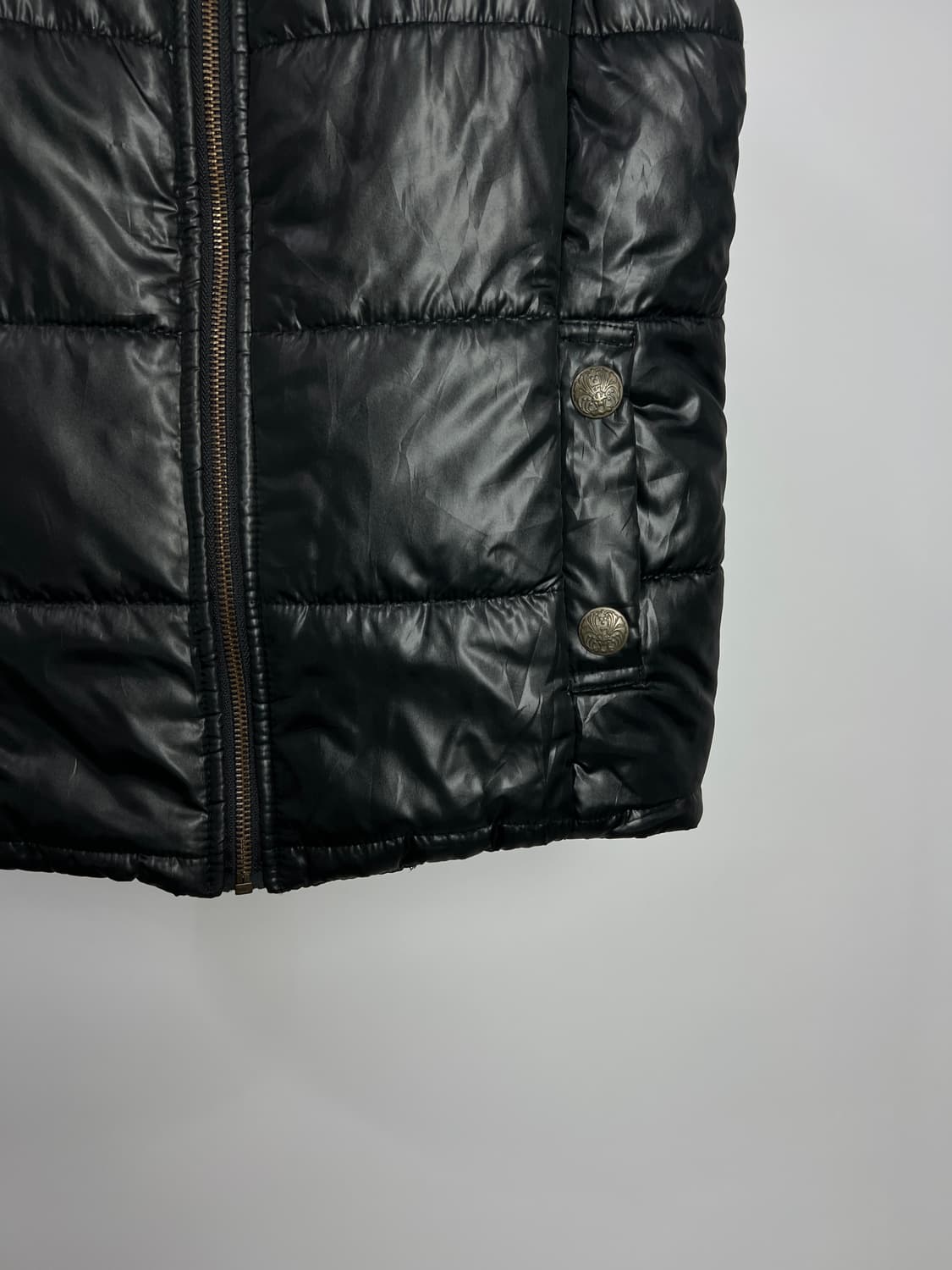 빈티지 레이어드 패딩 베스트  상품이미지3