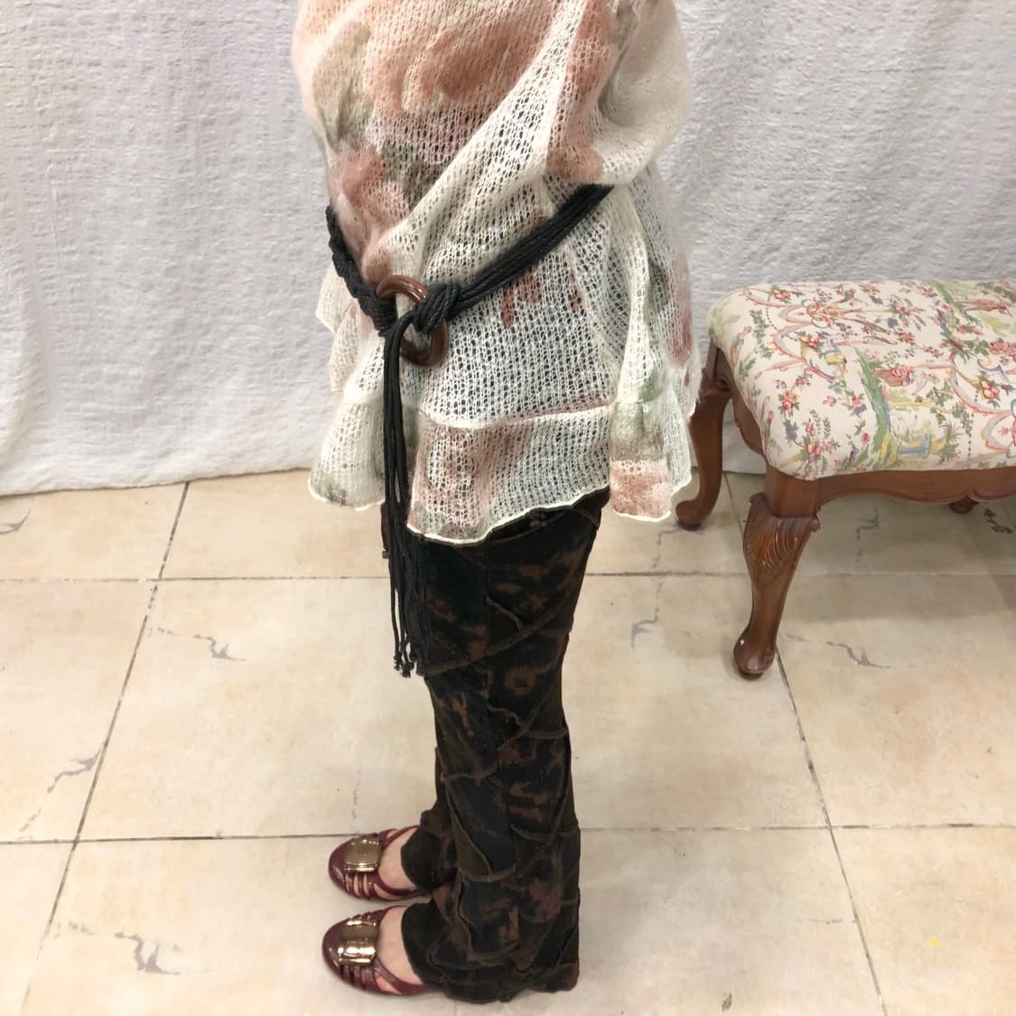 burnt mosaic leggings 상품이미지2