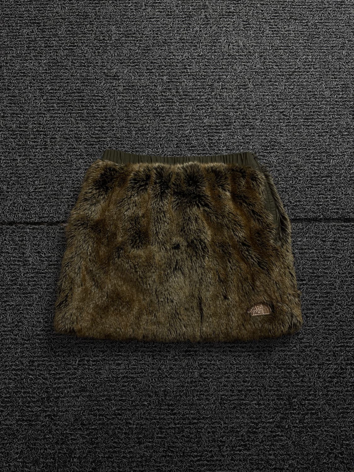 노스페이스 화이트라벨 y2k 퍼 미니 스커트 1851 상품이미지2