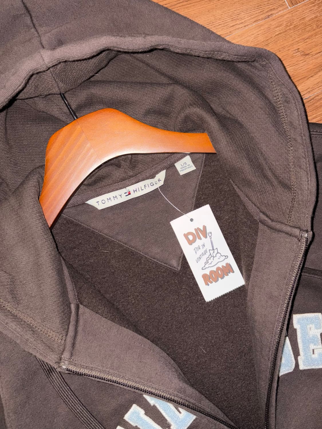 타미힐피거 슬림핏 후드집업 상품이미지6